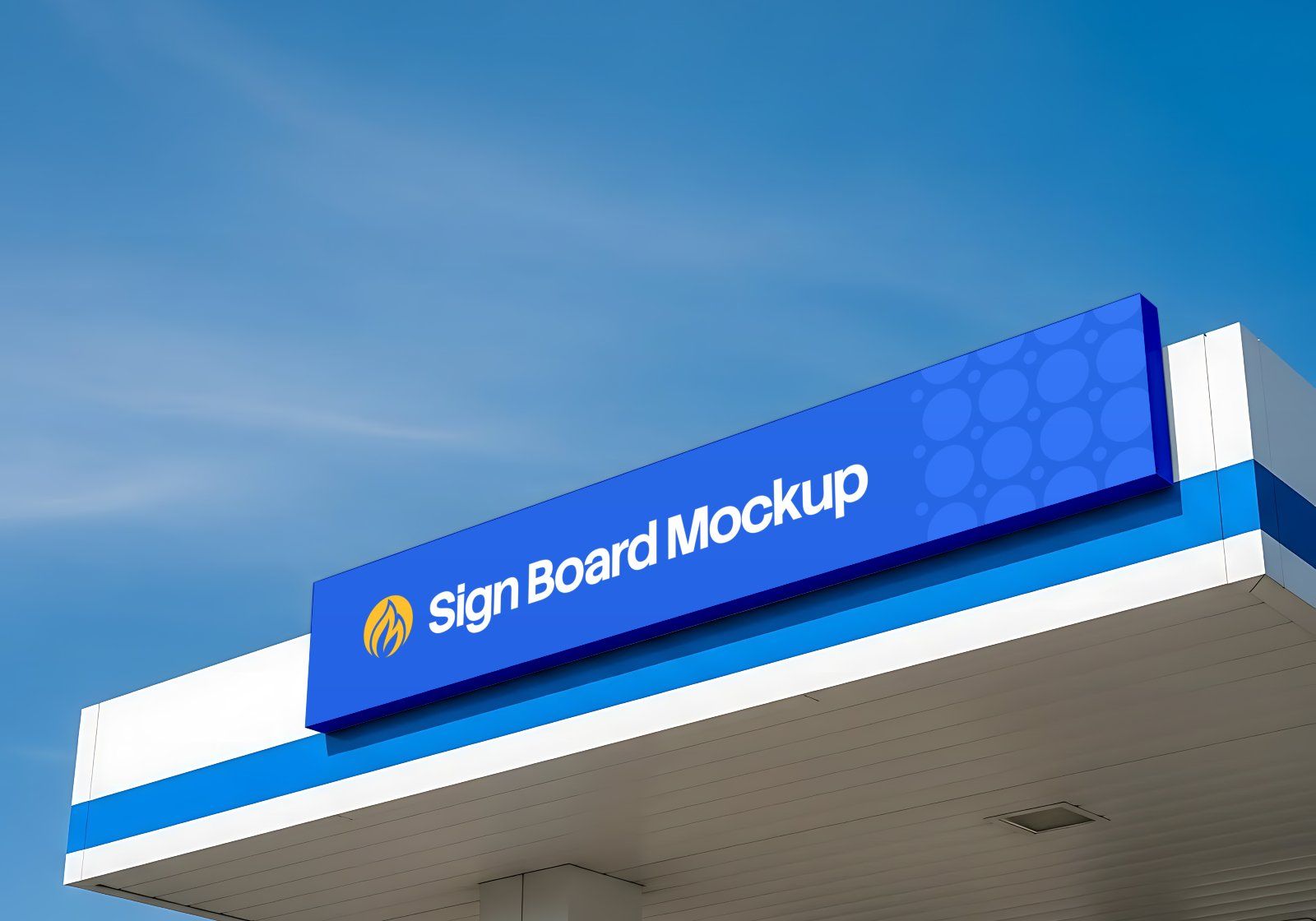 Gas Station Branding Mockup Bundle Vol.2 – 15 Premium PSD | Fuel Pump, Display Board, Uniform & Tank — image 11
