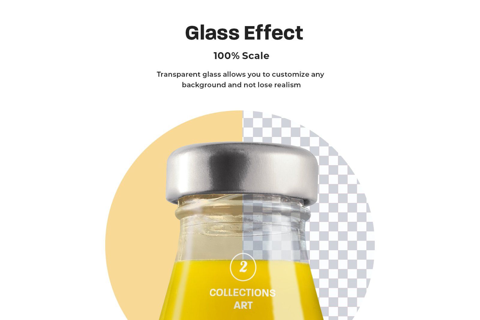 3 Mockup Glass Juice Bottle vol.02 — image 4