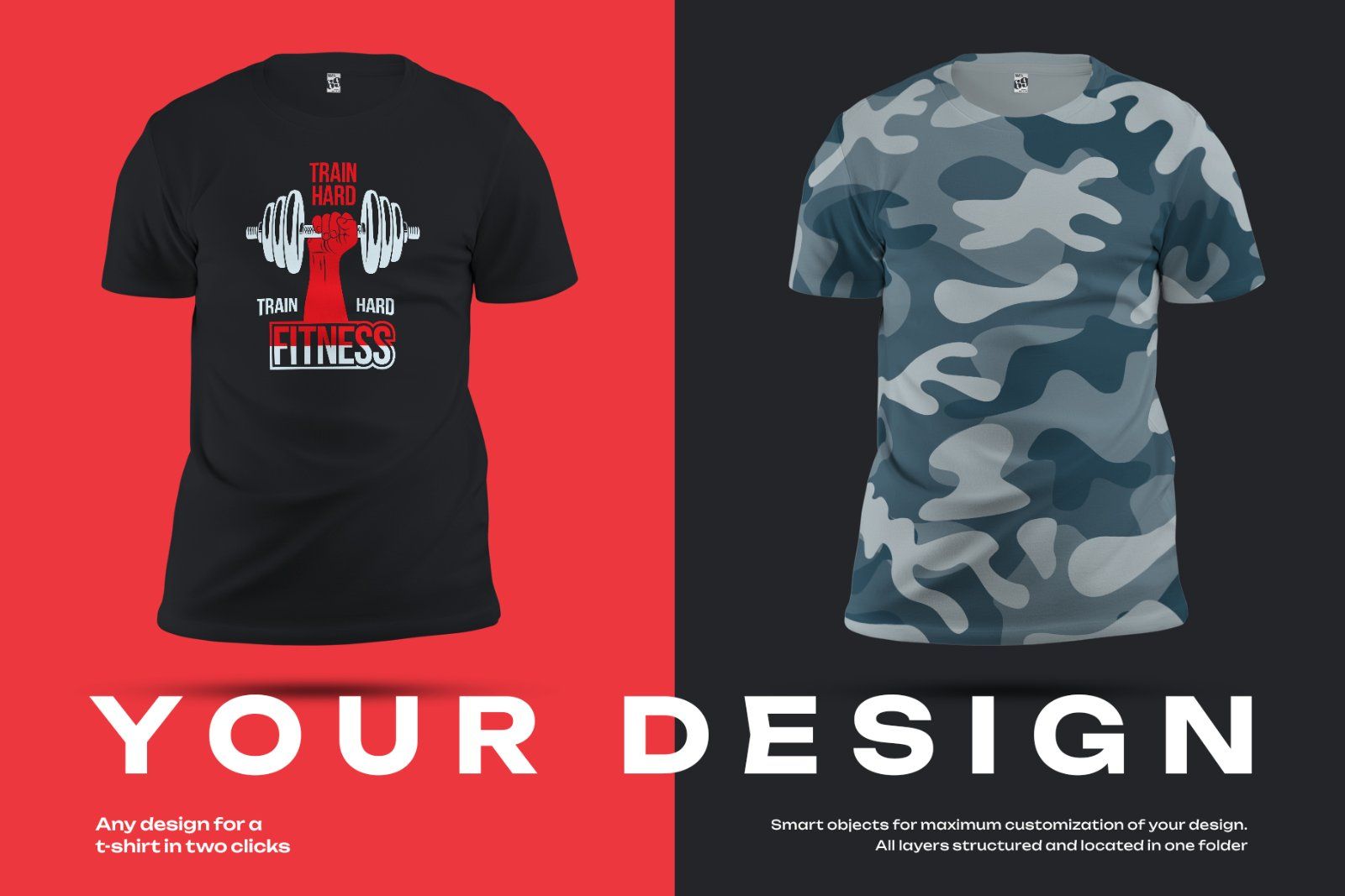 7 Mockups Man T-Shirt — image 4