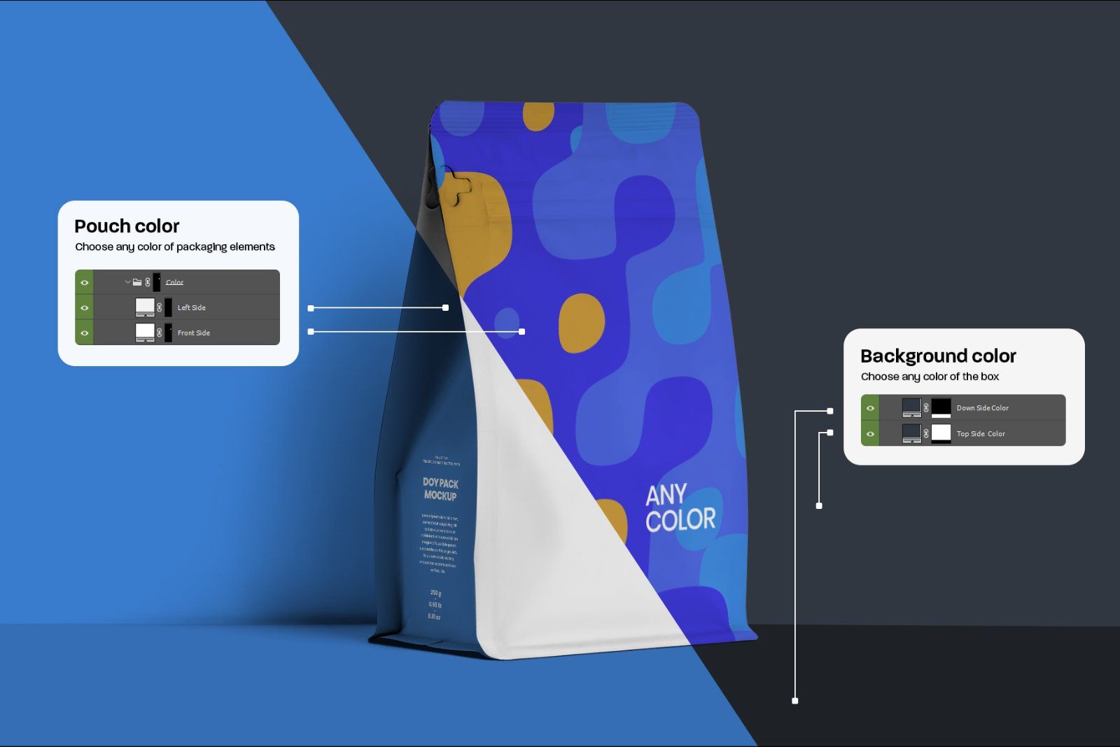 10 Coffee Bag Doy Pack Mockups — image 4