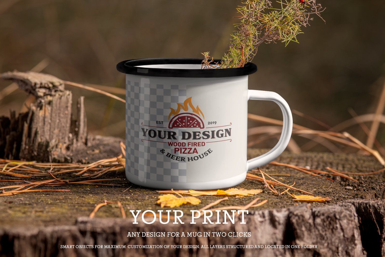 6 Outdoor Enamel Mug Mockup For Branding Presentation — image 4