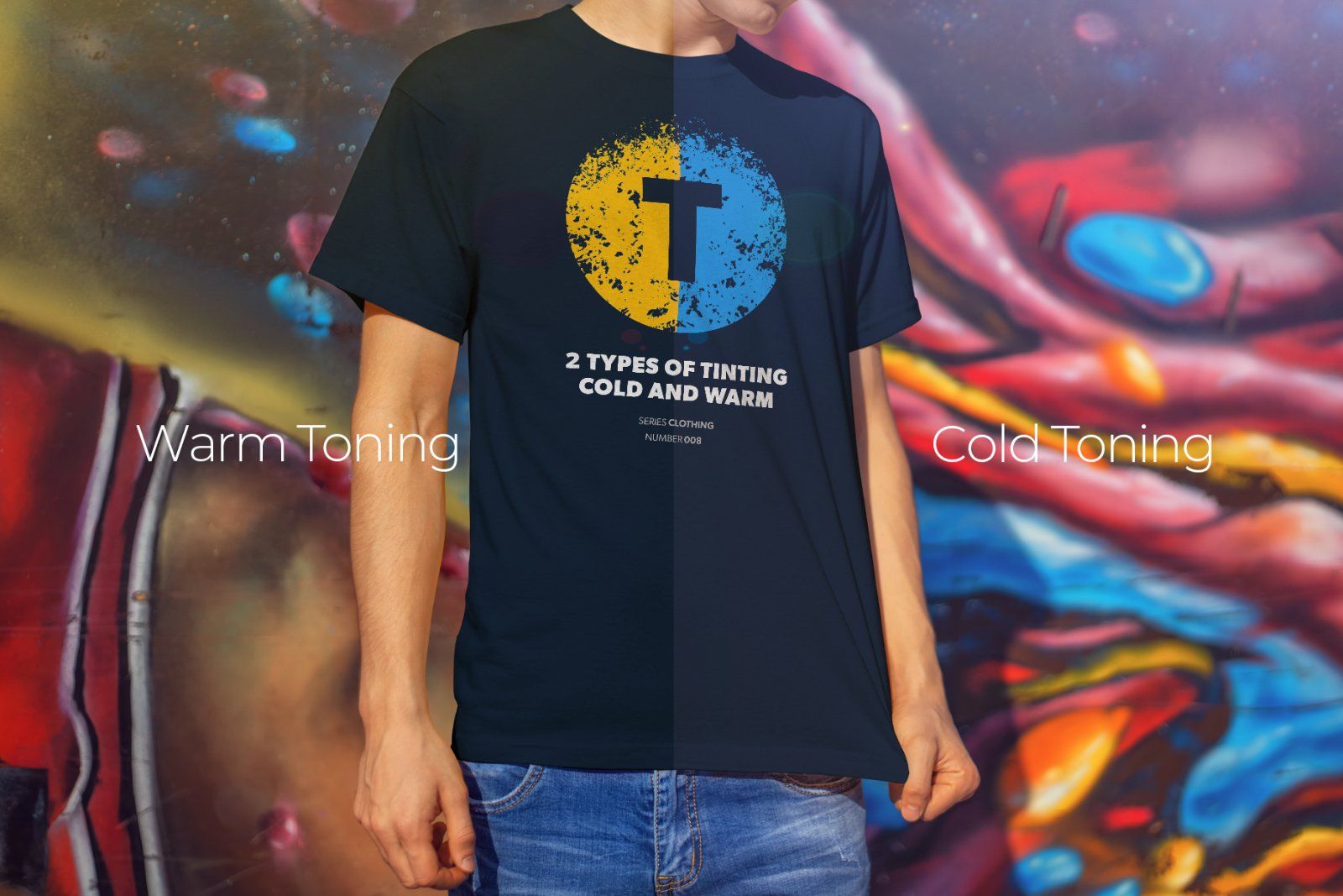8 Mockups T-Shirts on the Man — image 4