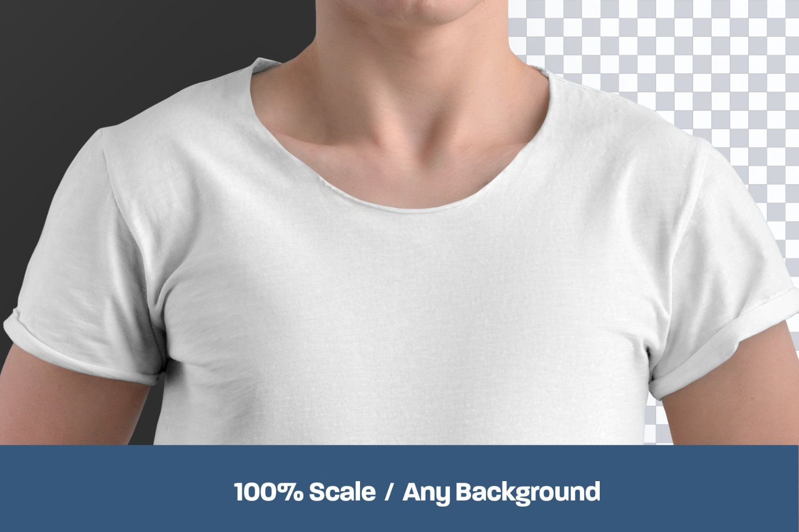 9 Round Neck T-Shirt Mockups — image 4