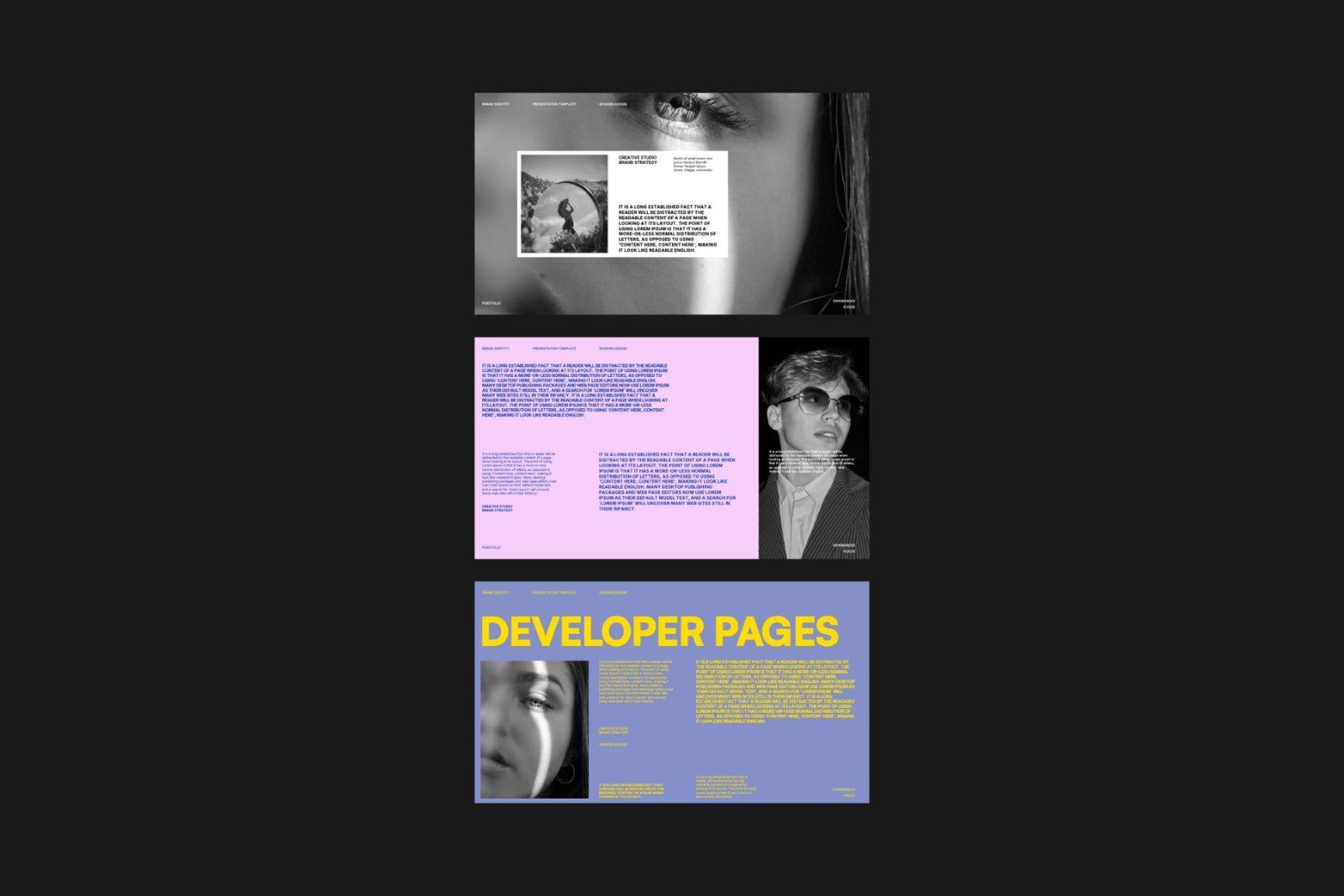 Michael - Brand Portfolio Keynote Template — image 5