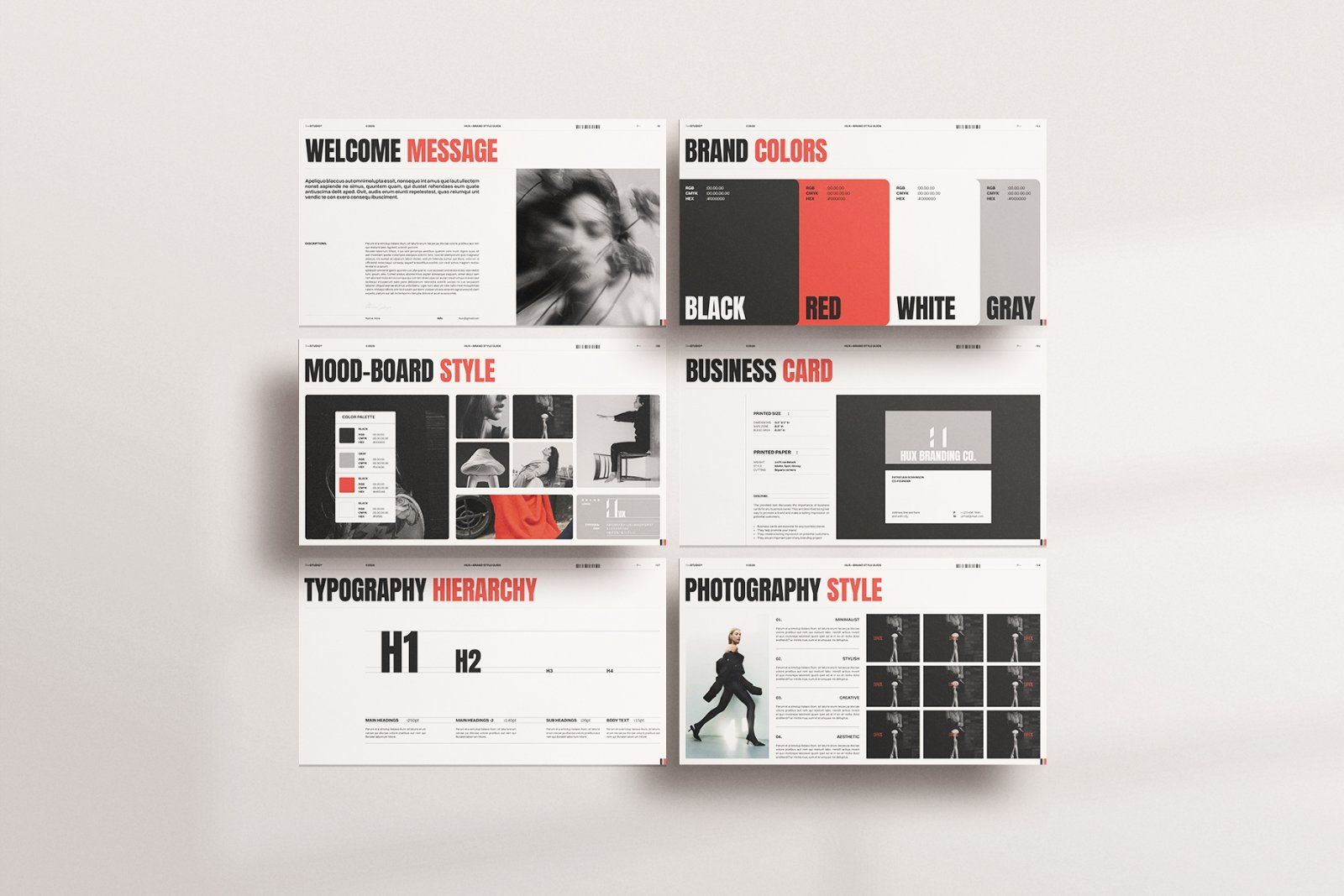 Brand Guidelines Presentation Design Template — image 6