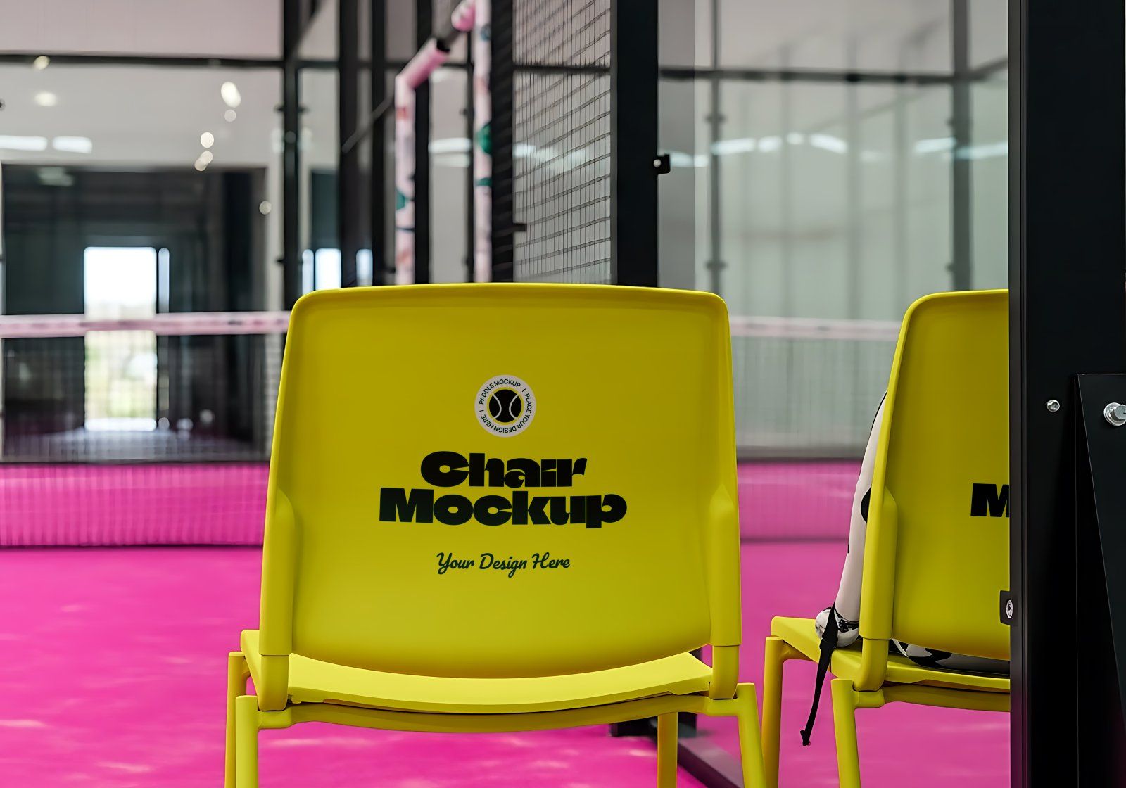 Premium Branding Pink Paddle Mockup — image 7