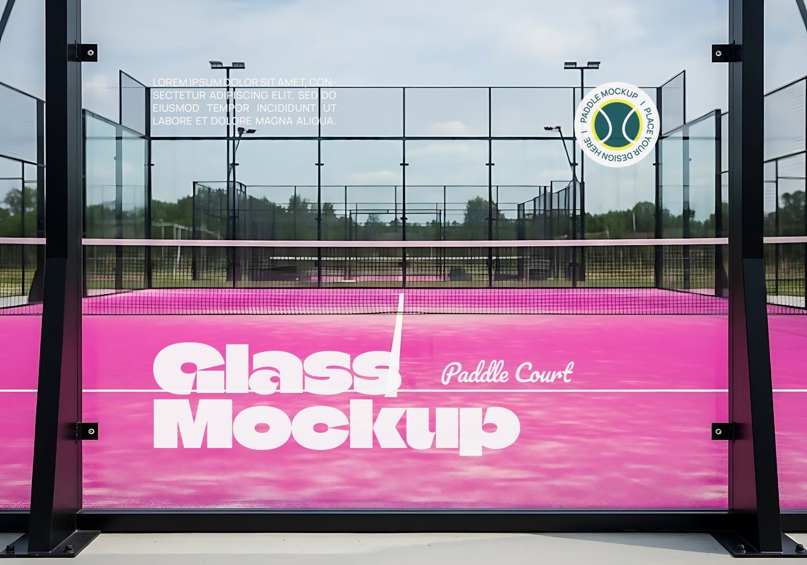 Premium Branding Pink Paddle Mockup — image 11