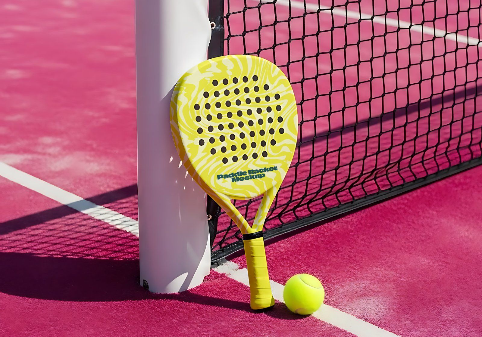Premium Branding Pink Paddle Mockup — image 14