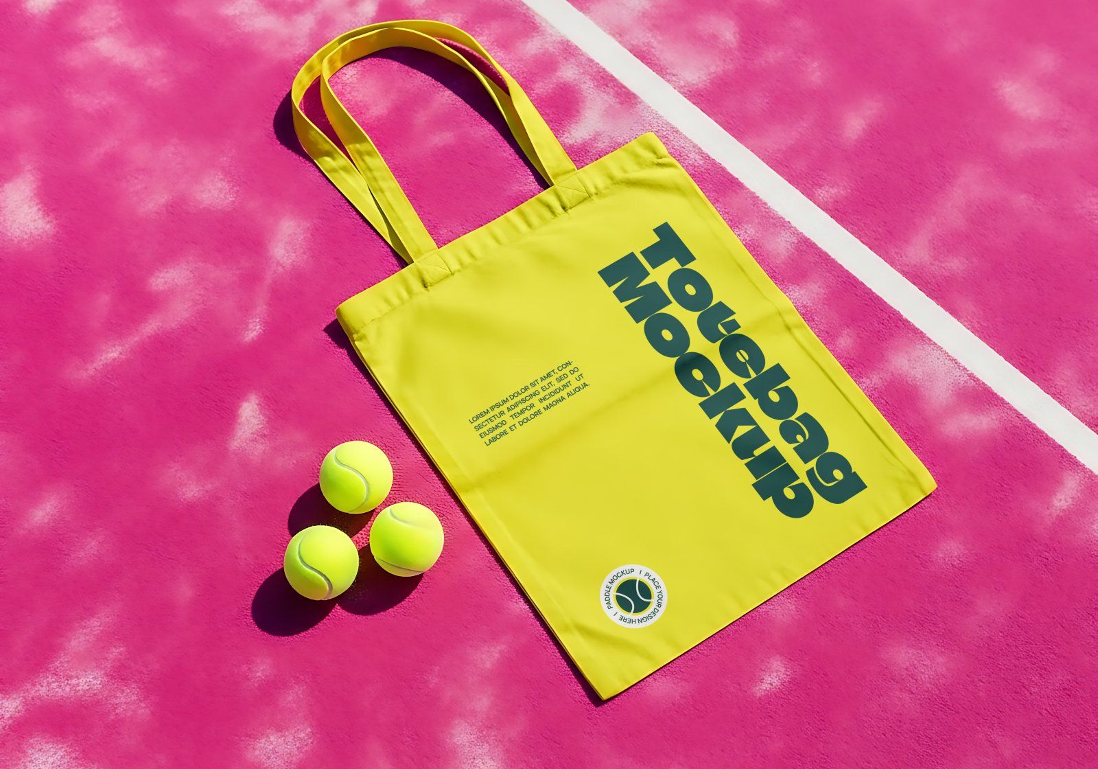 Premium Branding Pink Paddle Mockup — image 16