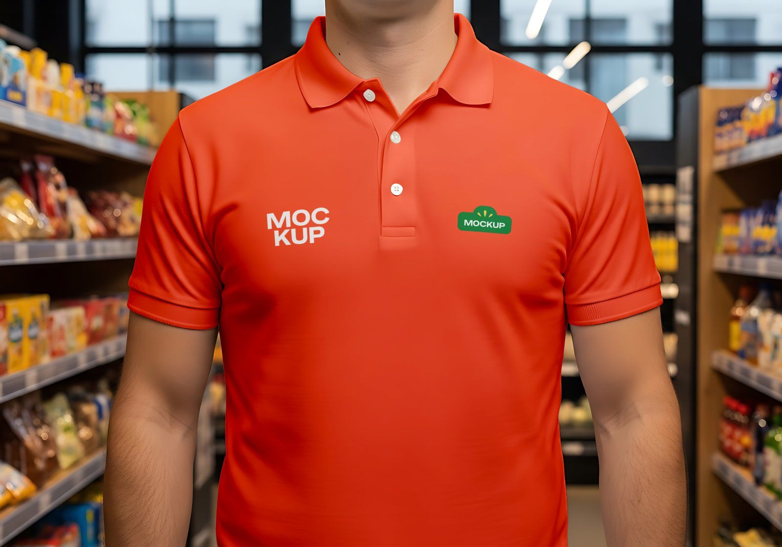 Premium Branding Big Supermarket Mockup — image 7