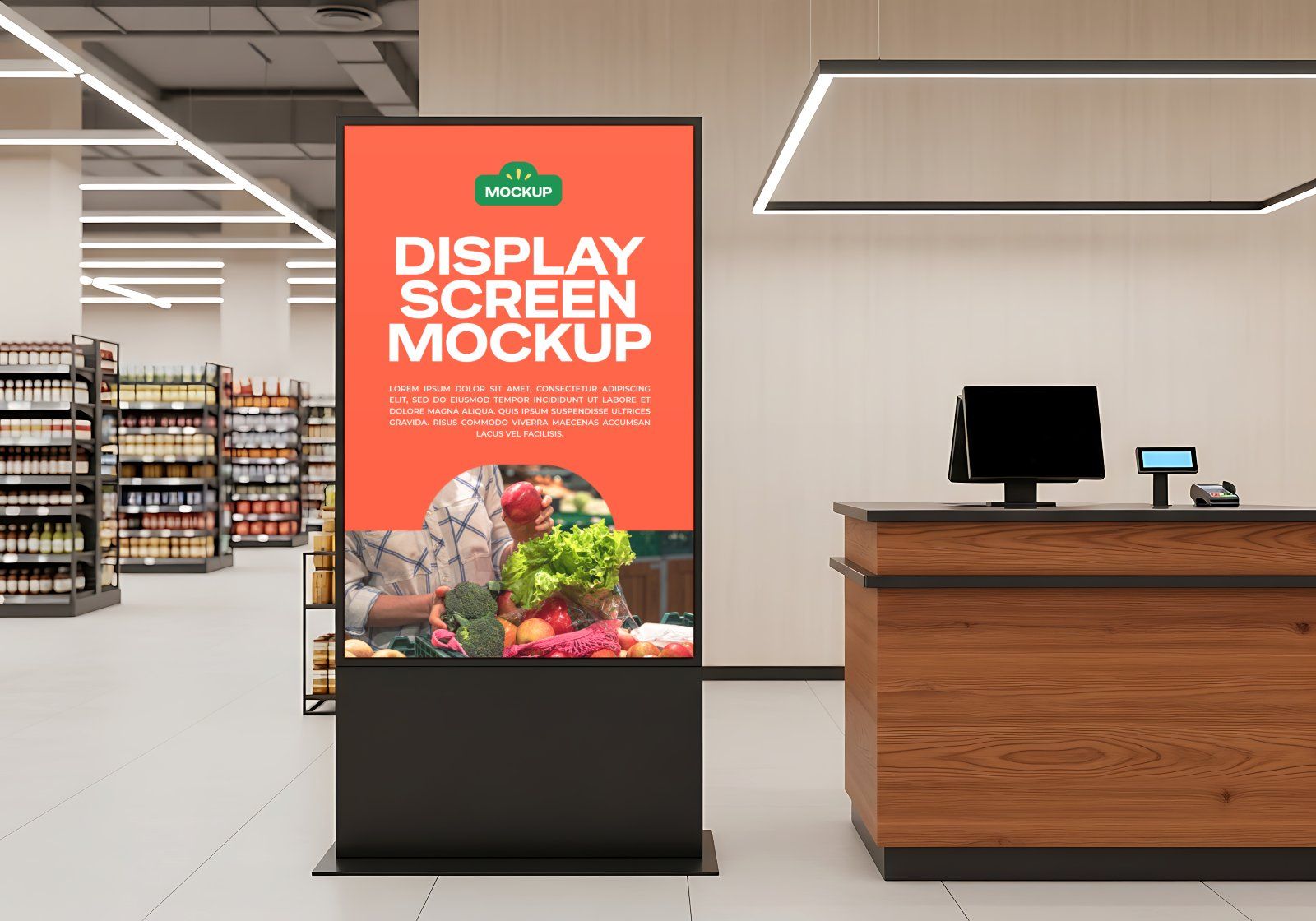 Premium Branding Big Supermarket Mockup — image 11