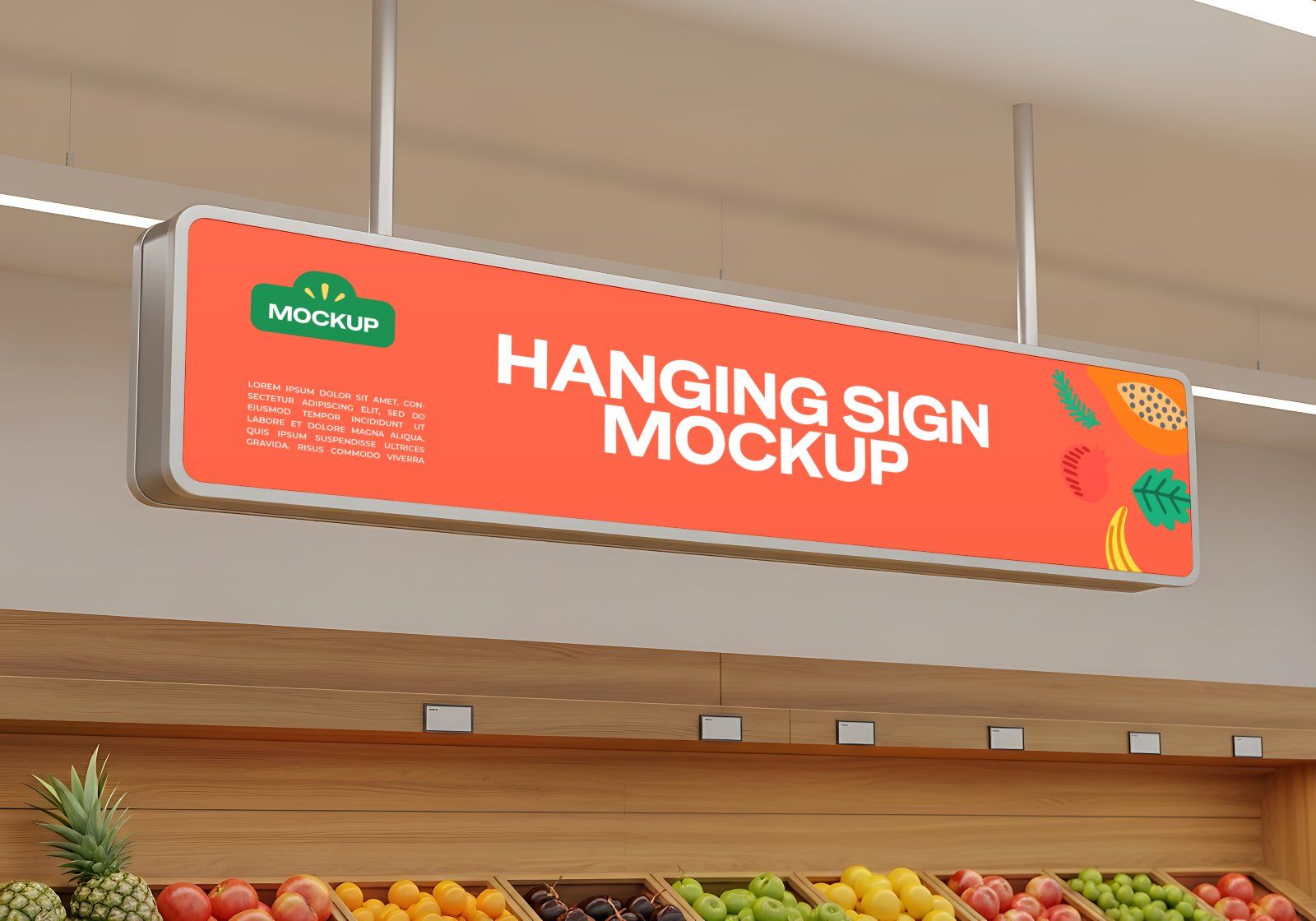 Premium Branding Big Supermarket Mockup — image 12