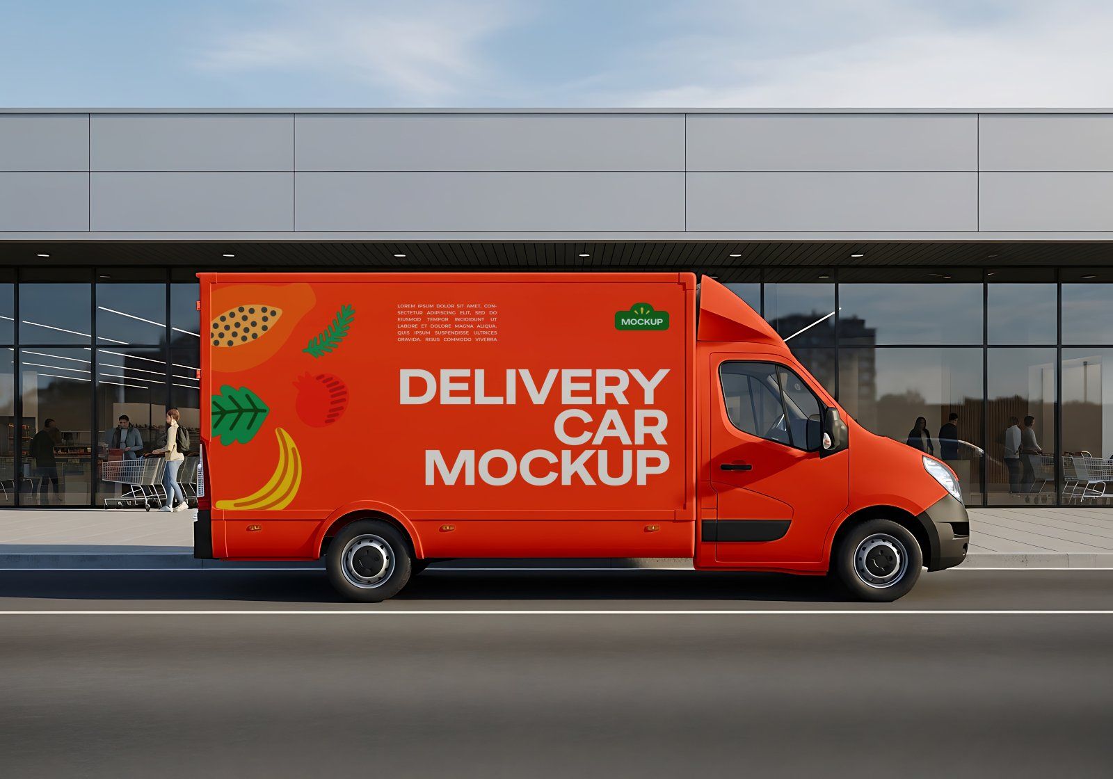 Premium Branding Big Supermarket Mockup — image 16
