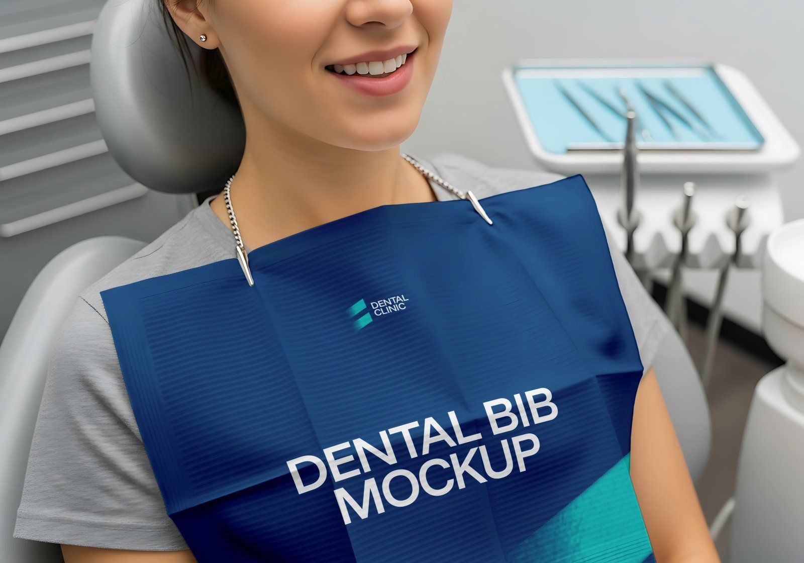 Premium Branding Blue Dental Care Mockup — image 6
