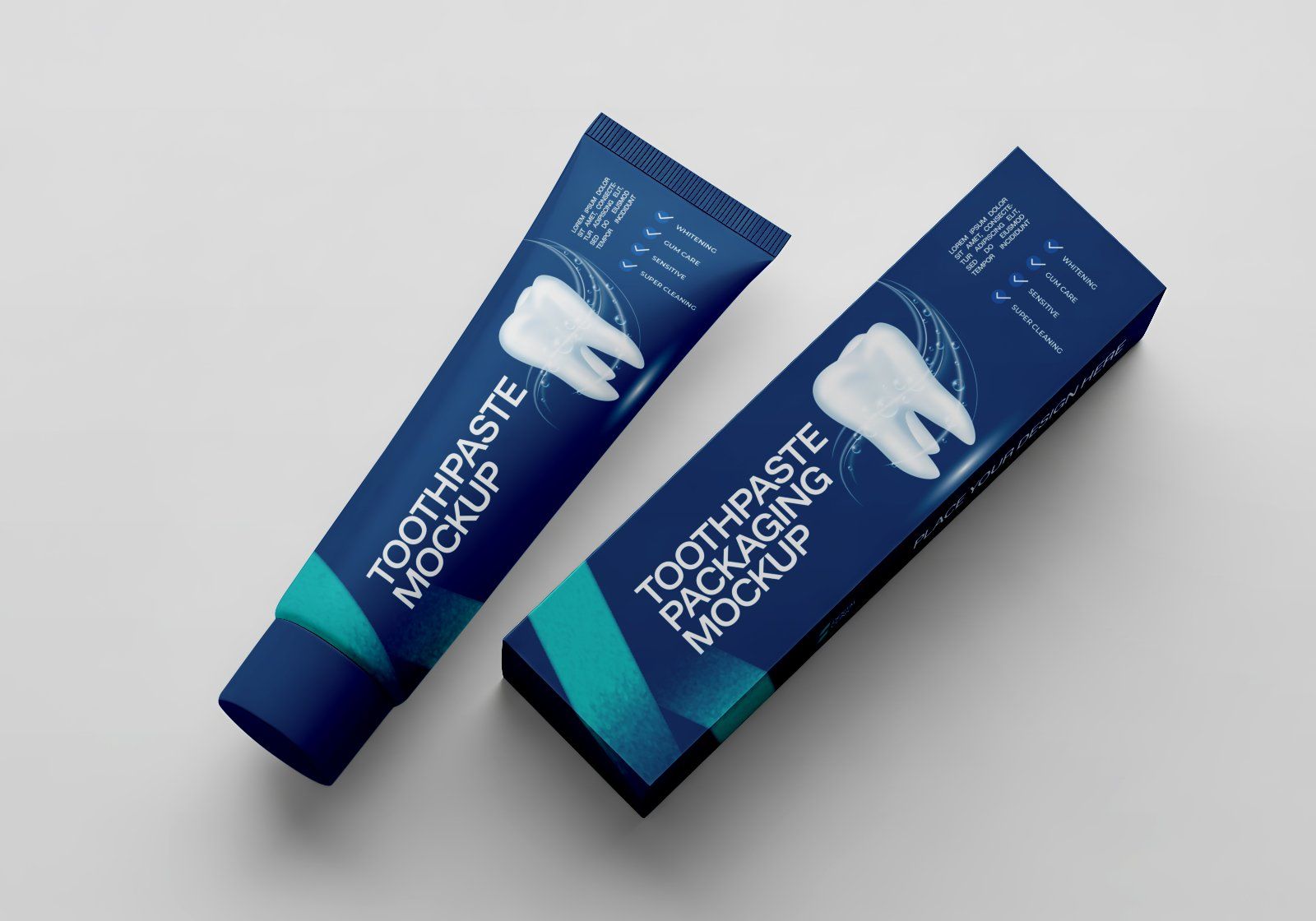 Premium Branding Blue Dental Care Mockup — image 13
