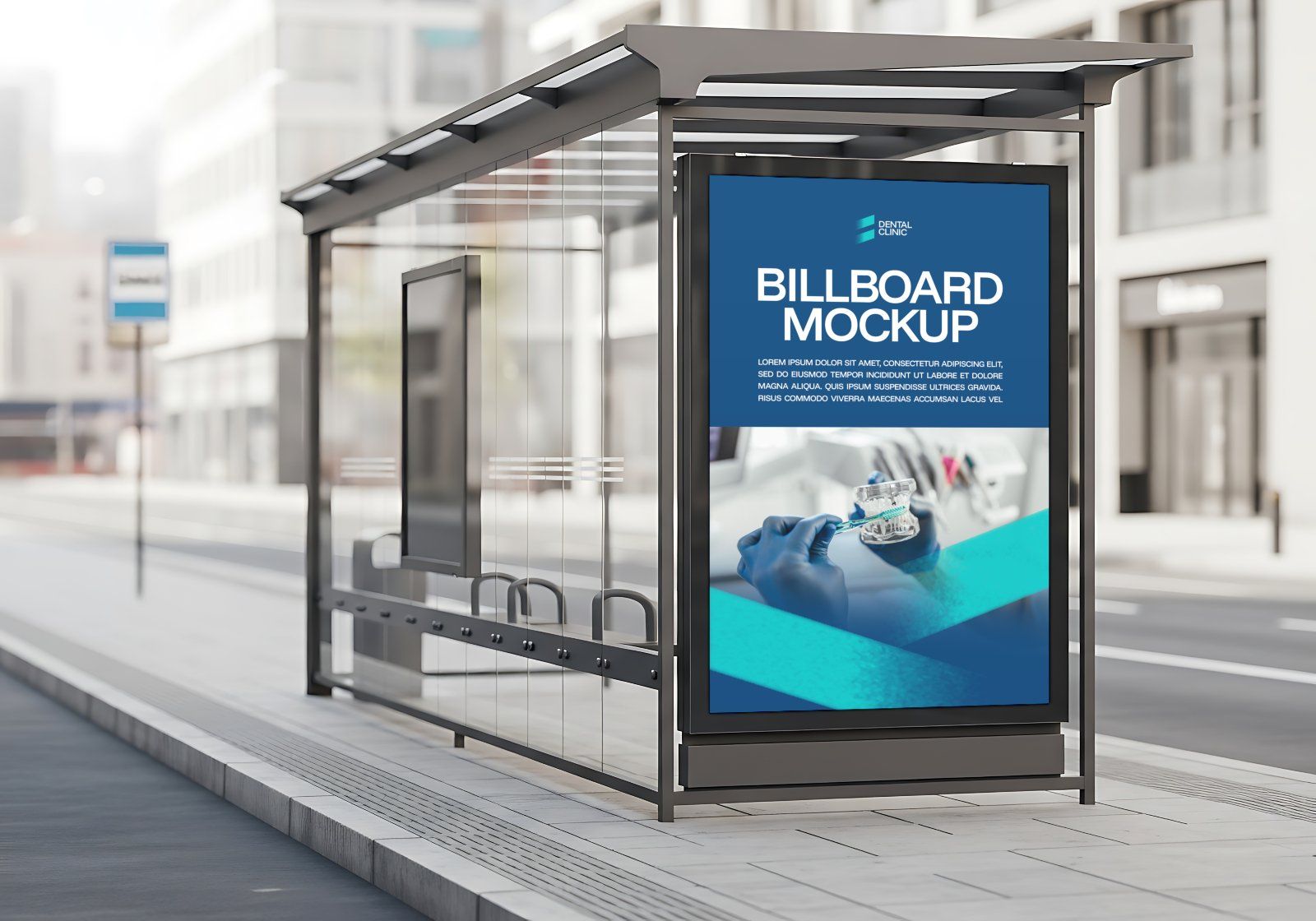 Premium Branding Blue Dental Care Mockup — image 15