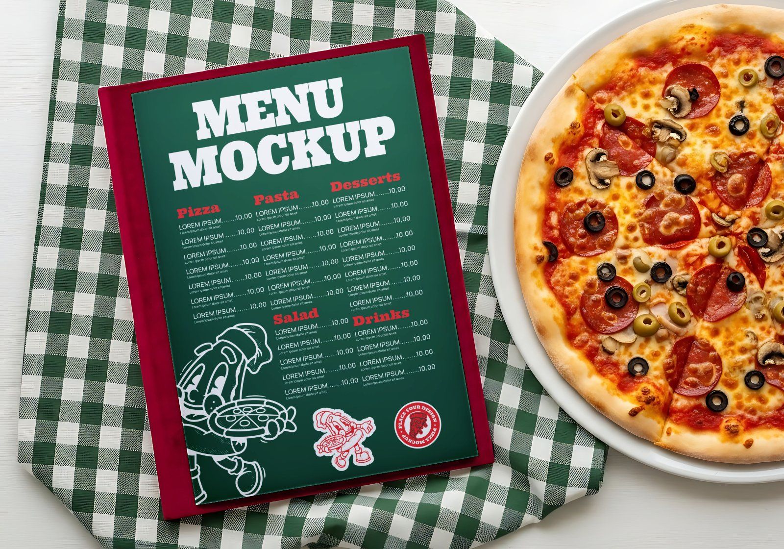 Premium Branding Pizza Store Mockup — image 4