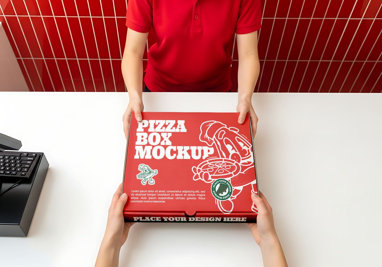 Premium Branding Pizza Store Mockup — image 6