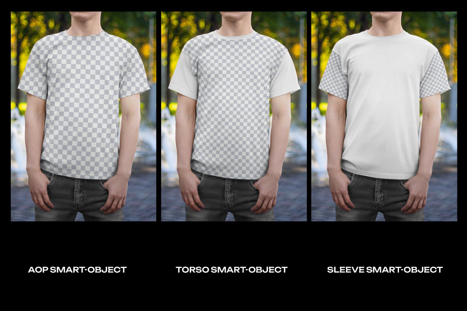 5 Mockups Man T-Shirt on the Street — image 6
