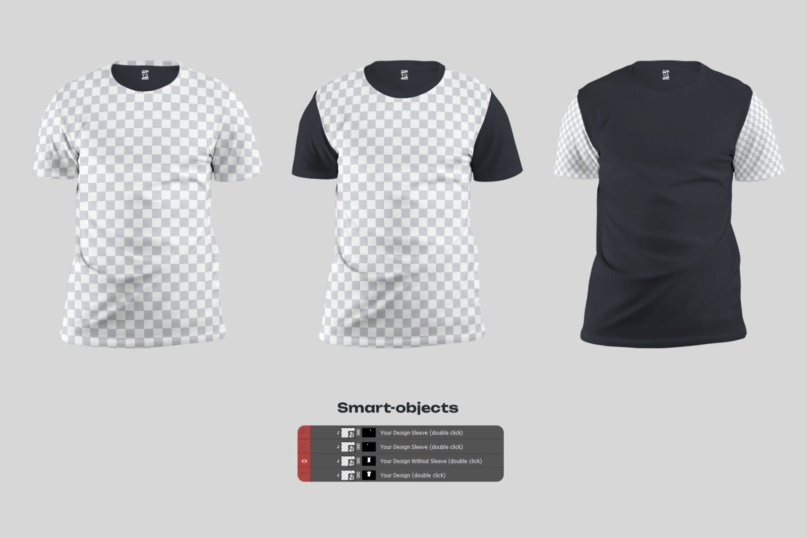7 Mockups Man T-Shirt — image 5
