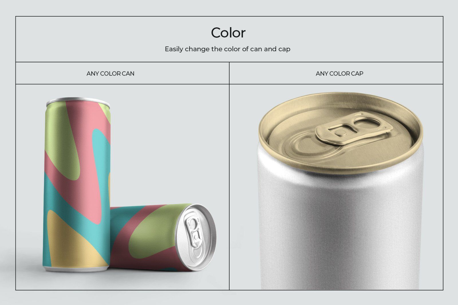 10 Mockups Aluminium Can 250 ml — image 4