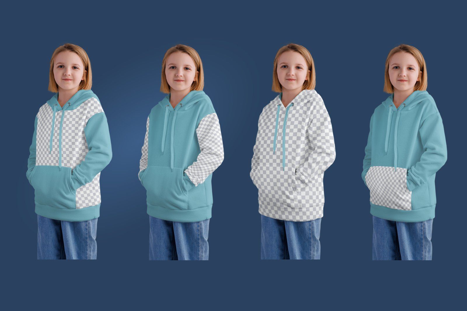 3 Mockups of a Children's Hoodie. vol.01 — image 5