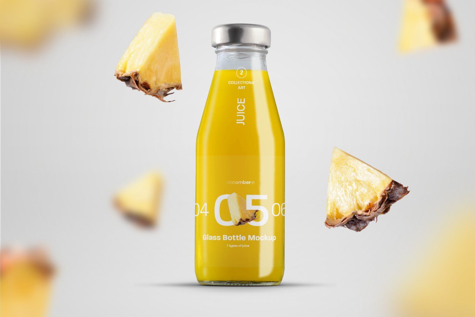 3 Mockup Glass Juice Bottle vol.02 — image 5
