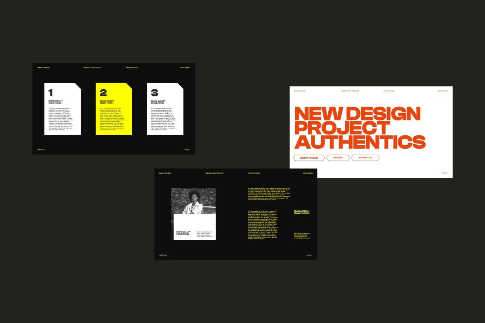 Claudia - Brand Identity Google Slides — image 7