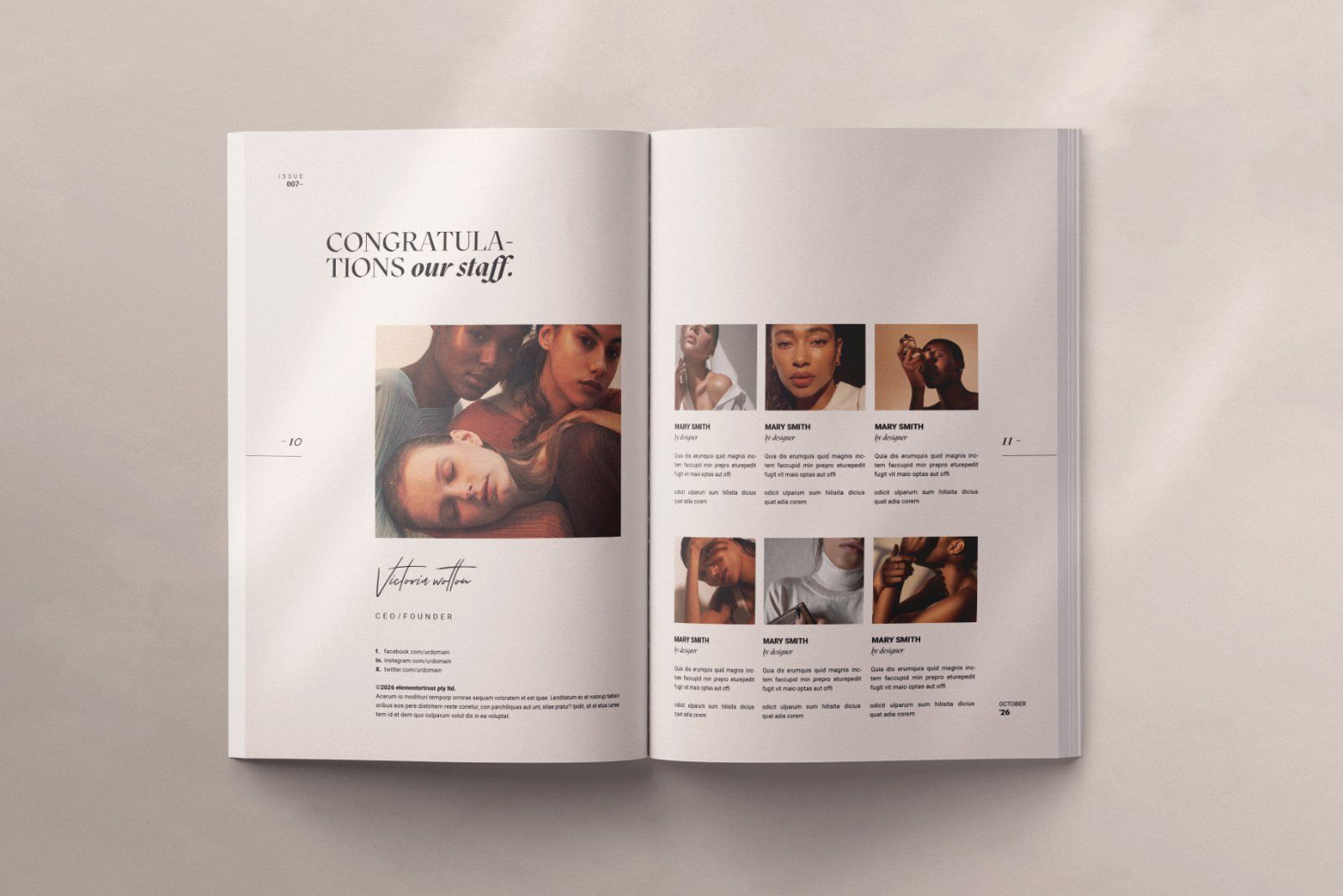 The Life Style Magazine Template — image 6