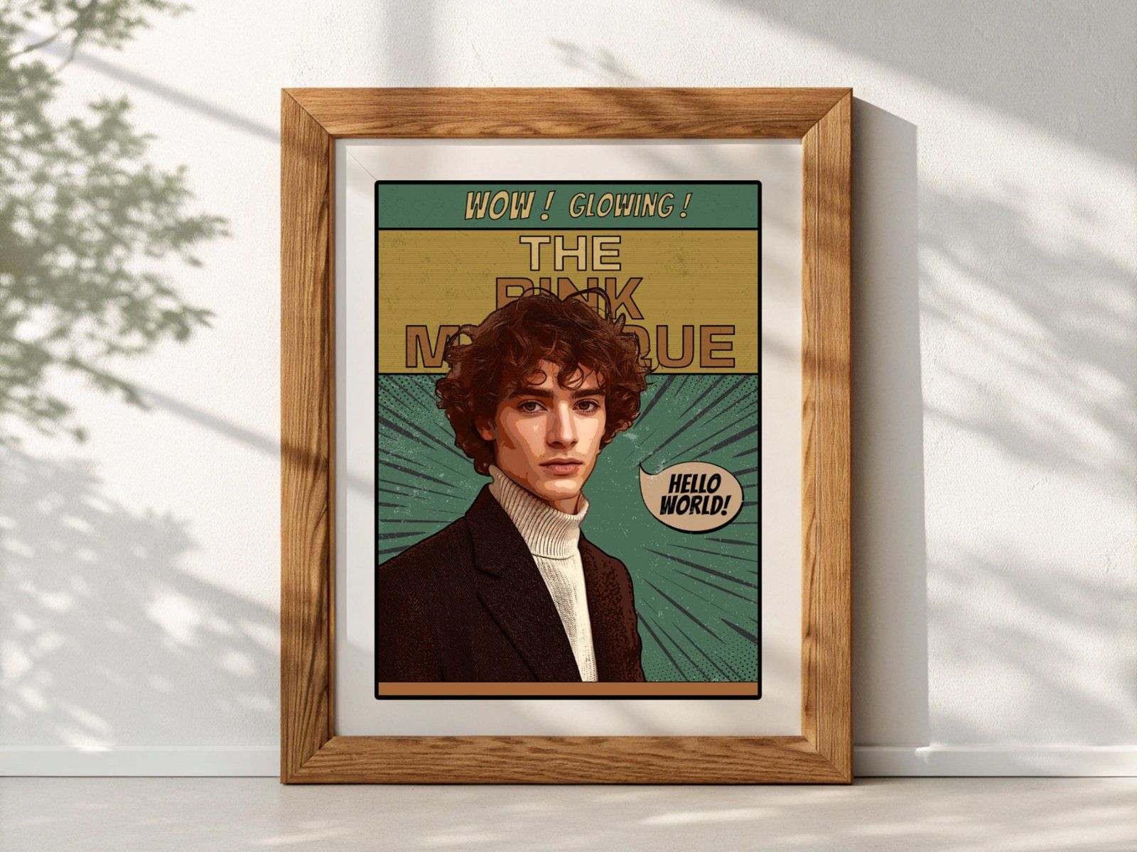 Comic Portrait Photo Effect Template — image 7