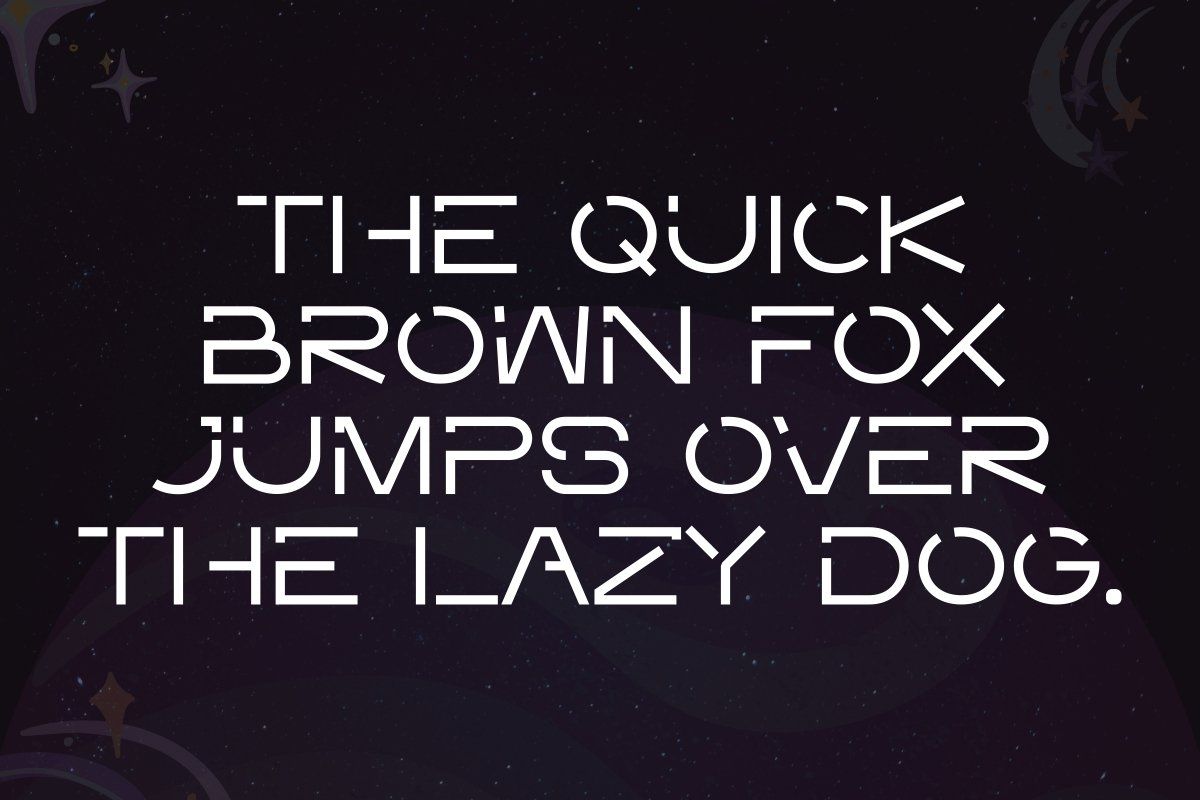 Space Grinches - Futuristic Display Font — image 3