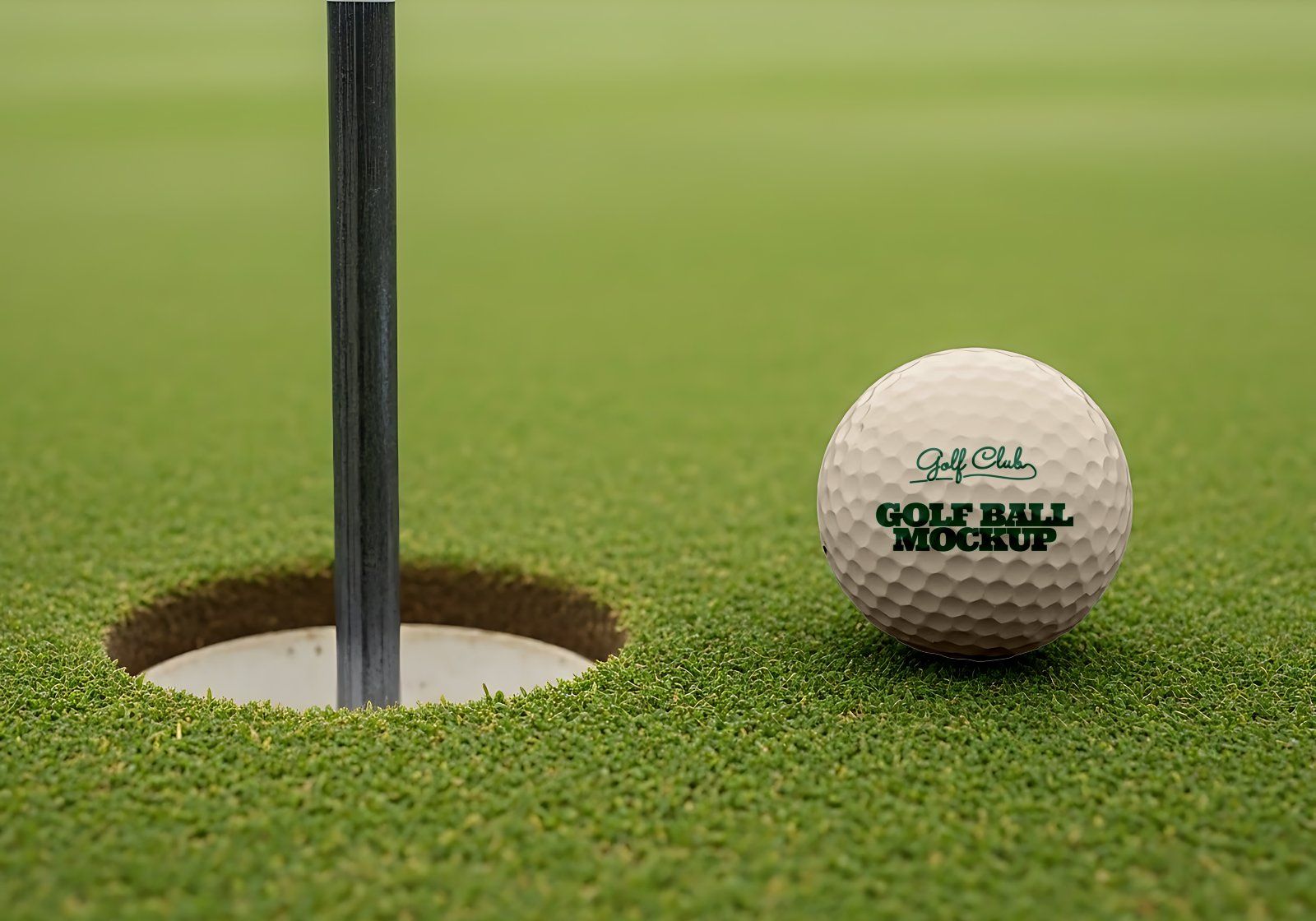 Premium Branding Green Golf Mockup — image 6
