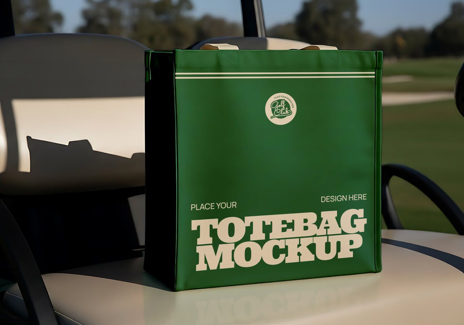 Premium Branding Green Golf Mockup — image 7