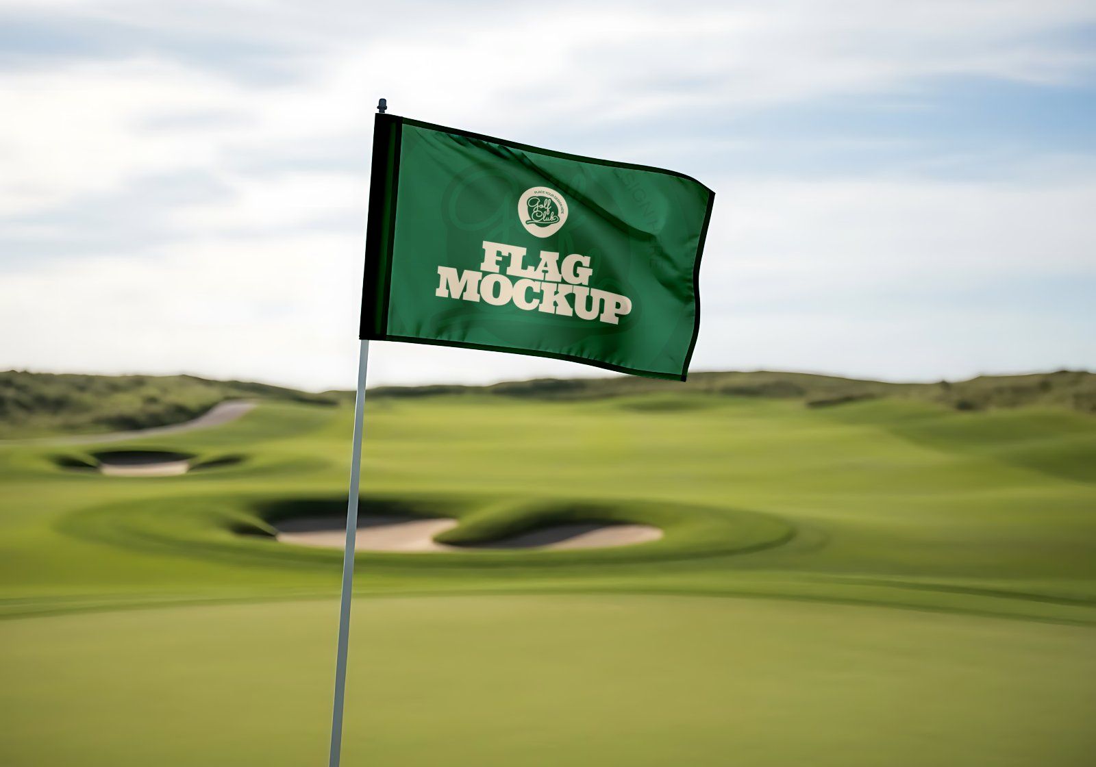 Premium Branding Green Golf Mockup — image 14