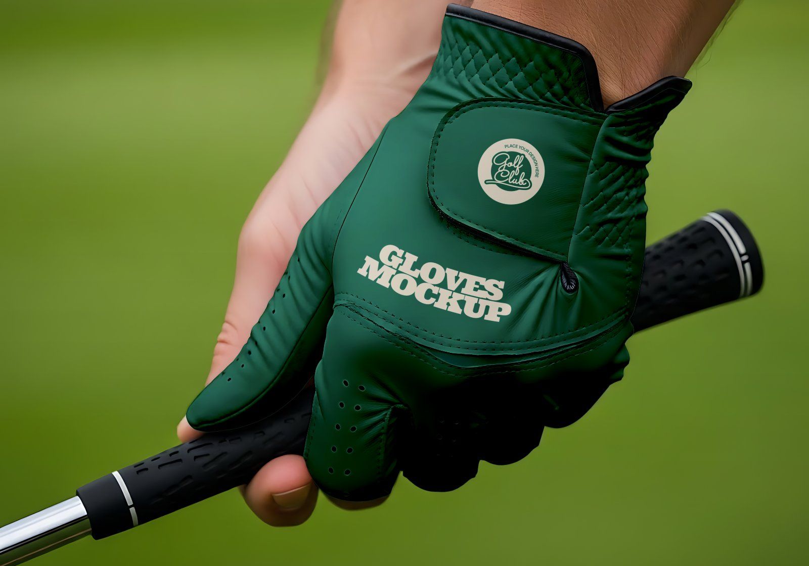 Premium Branding Green Golf Mockup — image 15