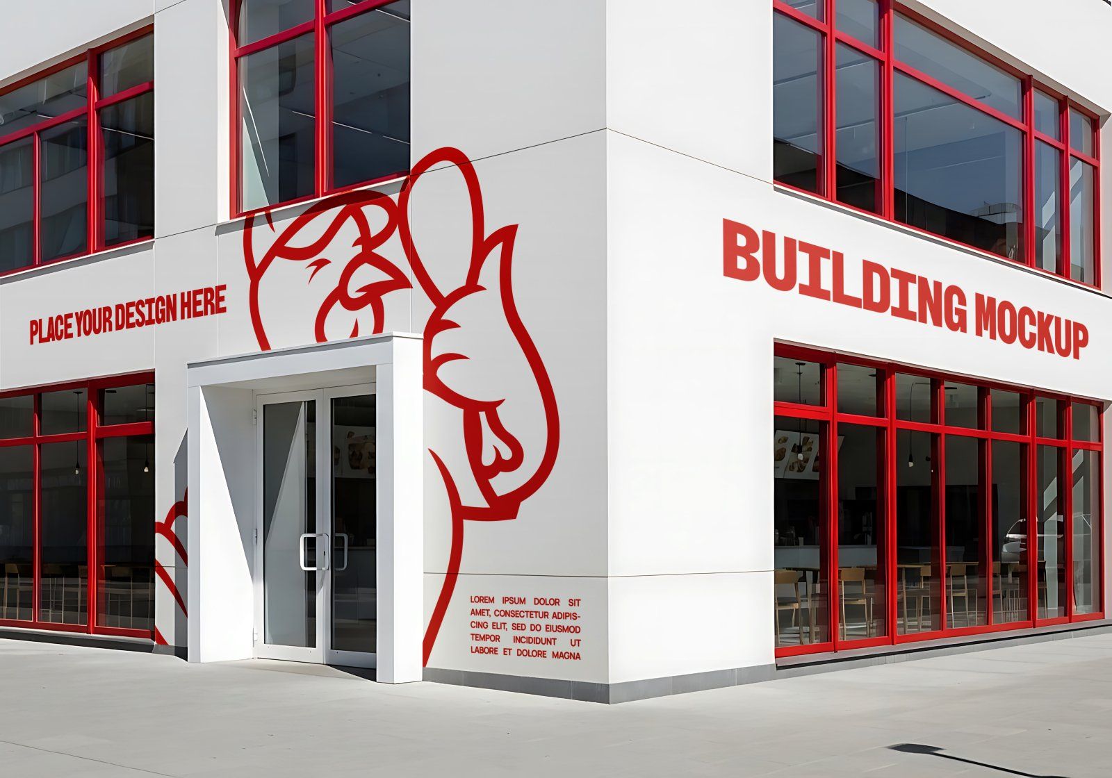 Premium Branding Fried Chicken Store Mockup — image 5