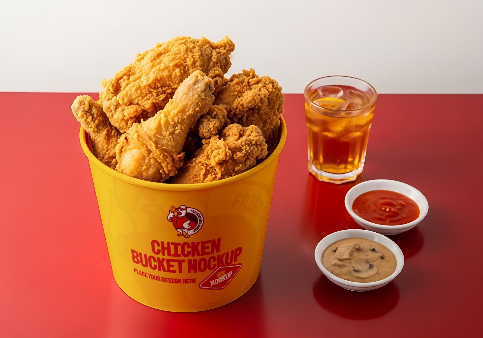 Premium Branding Fried Chicken Store Mockup — image 8