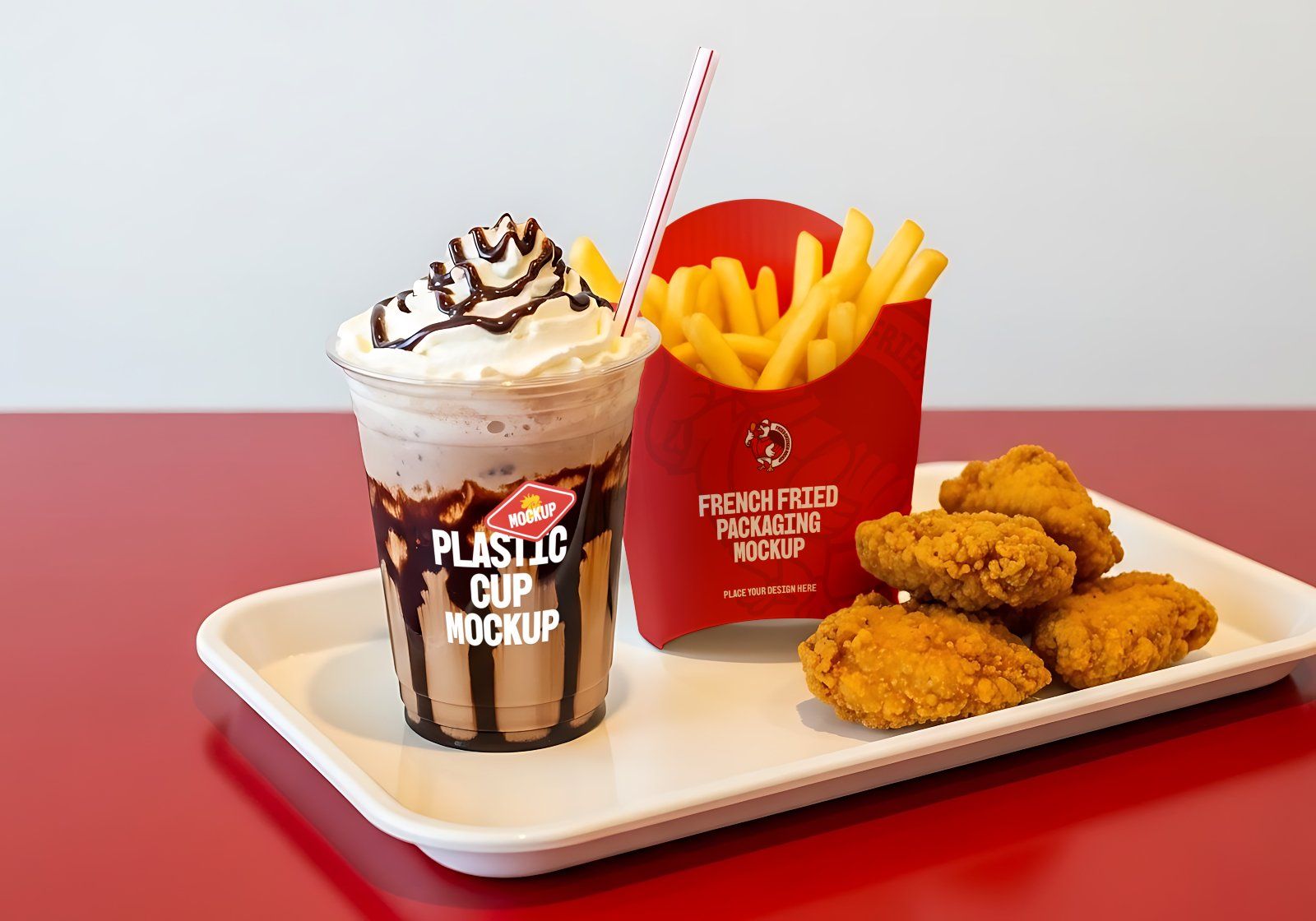 Premium Branding Fried Chicken Store Mockup — image 9