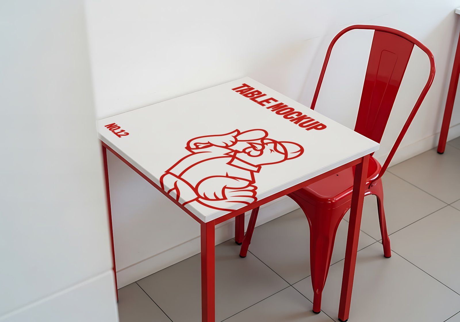 Premium Branding Fried Chicken Store Mockup — image 10