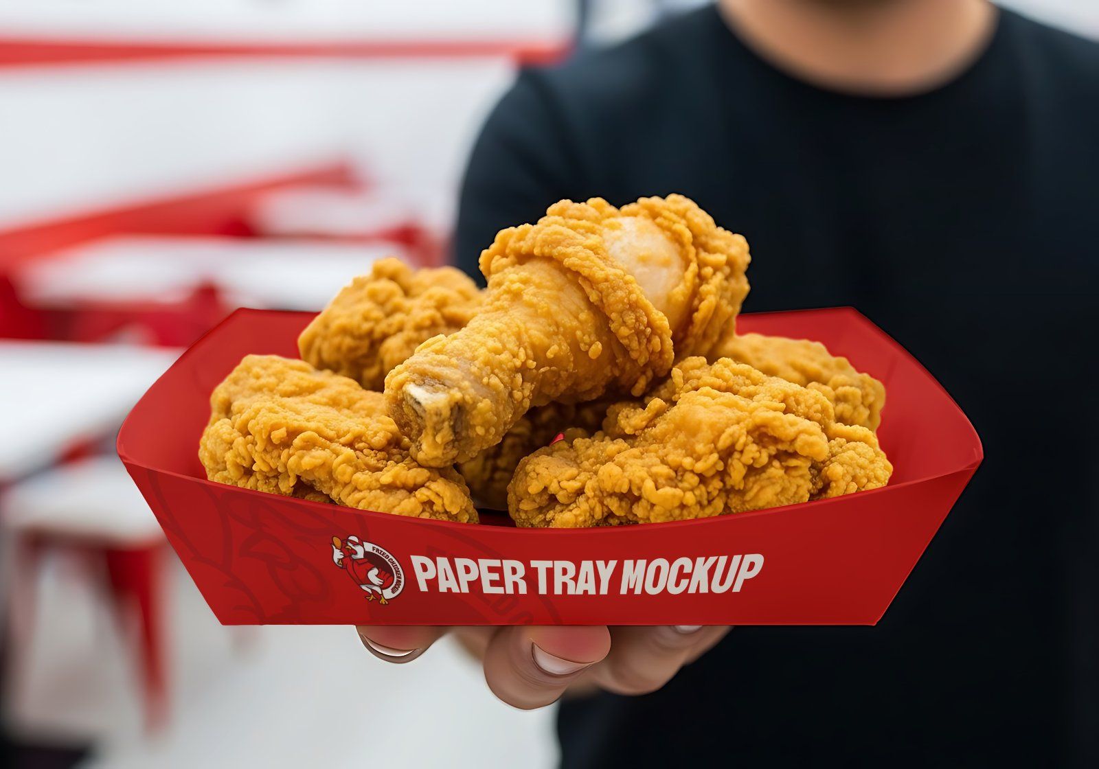 Premium Branding Fried Chicken Store Mockup — image 11