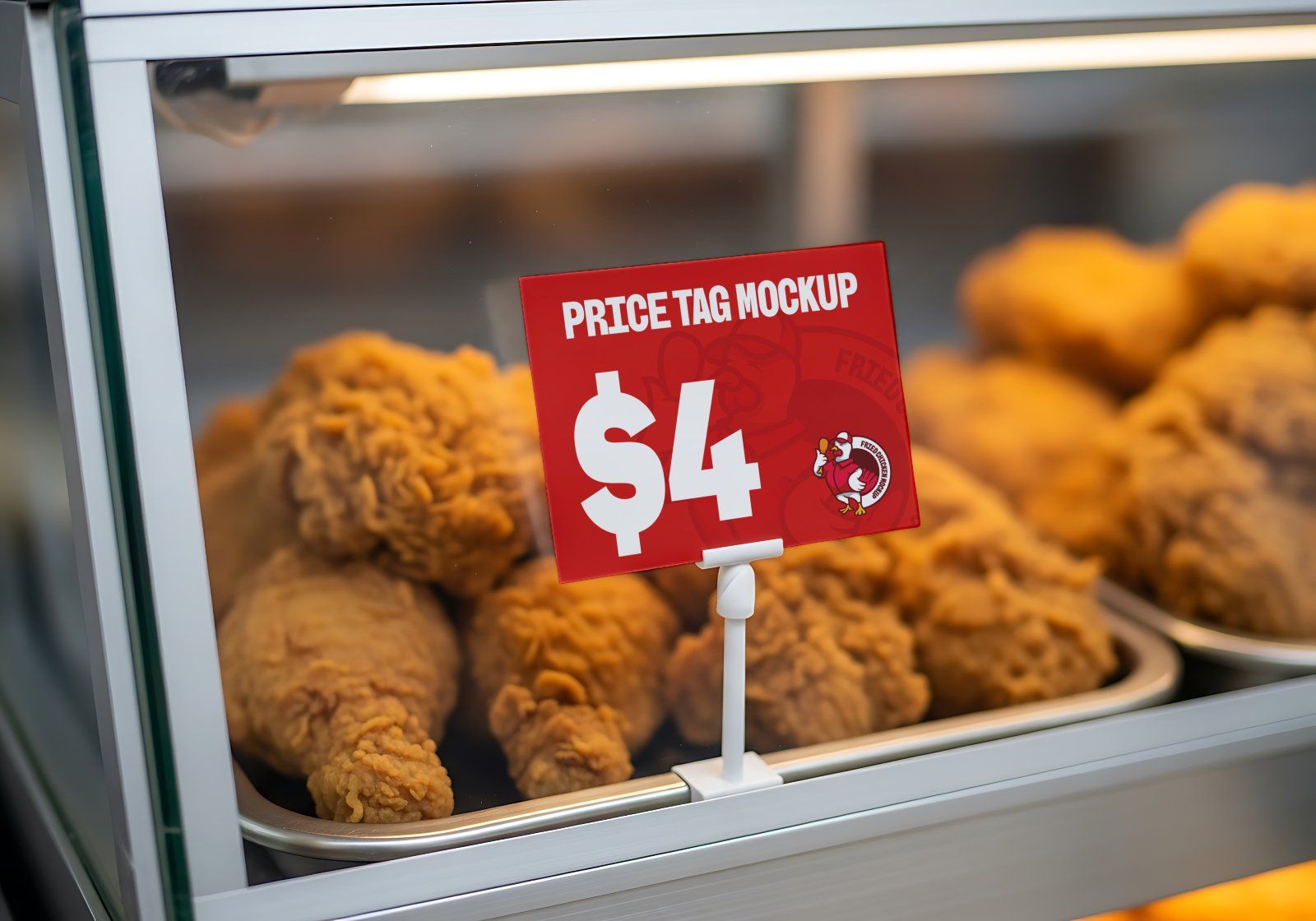Premium Branding Fried Chicken Store Mockup — image 12