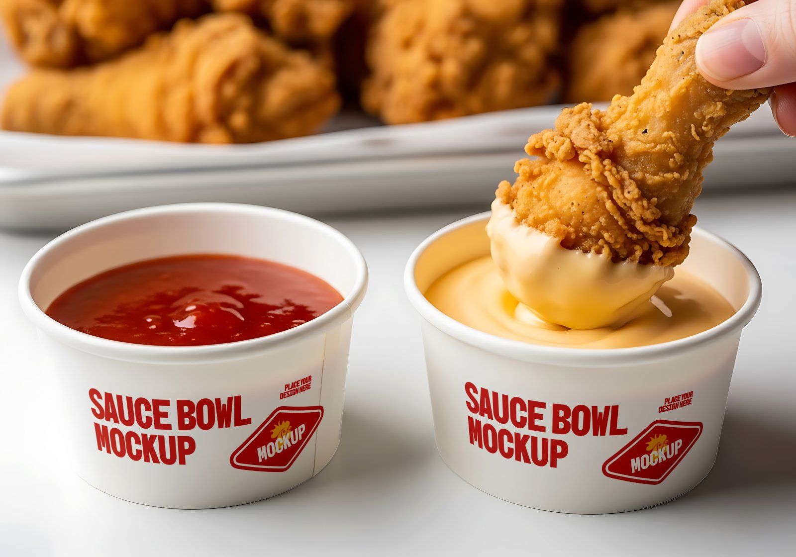 Premium Branding Fried Chicken Store Mockup — image 13