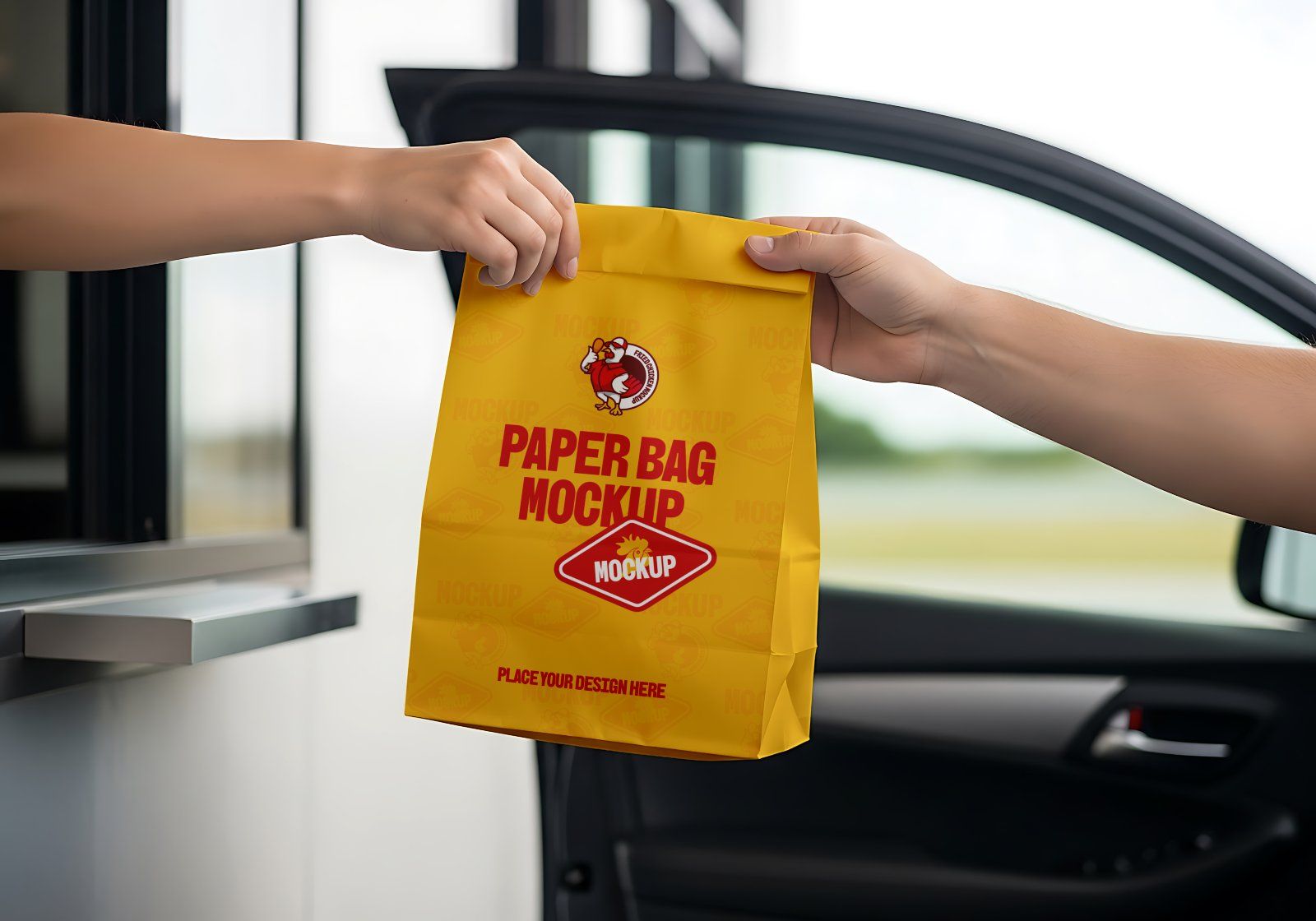 Premium Branding Fried Chicken Store Mockup — image 16