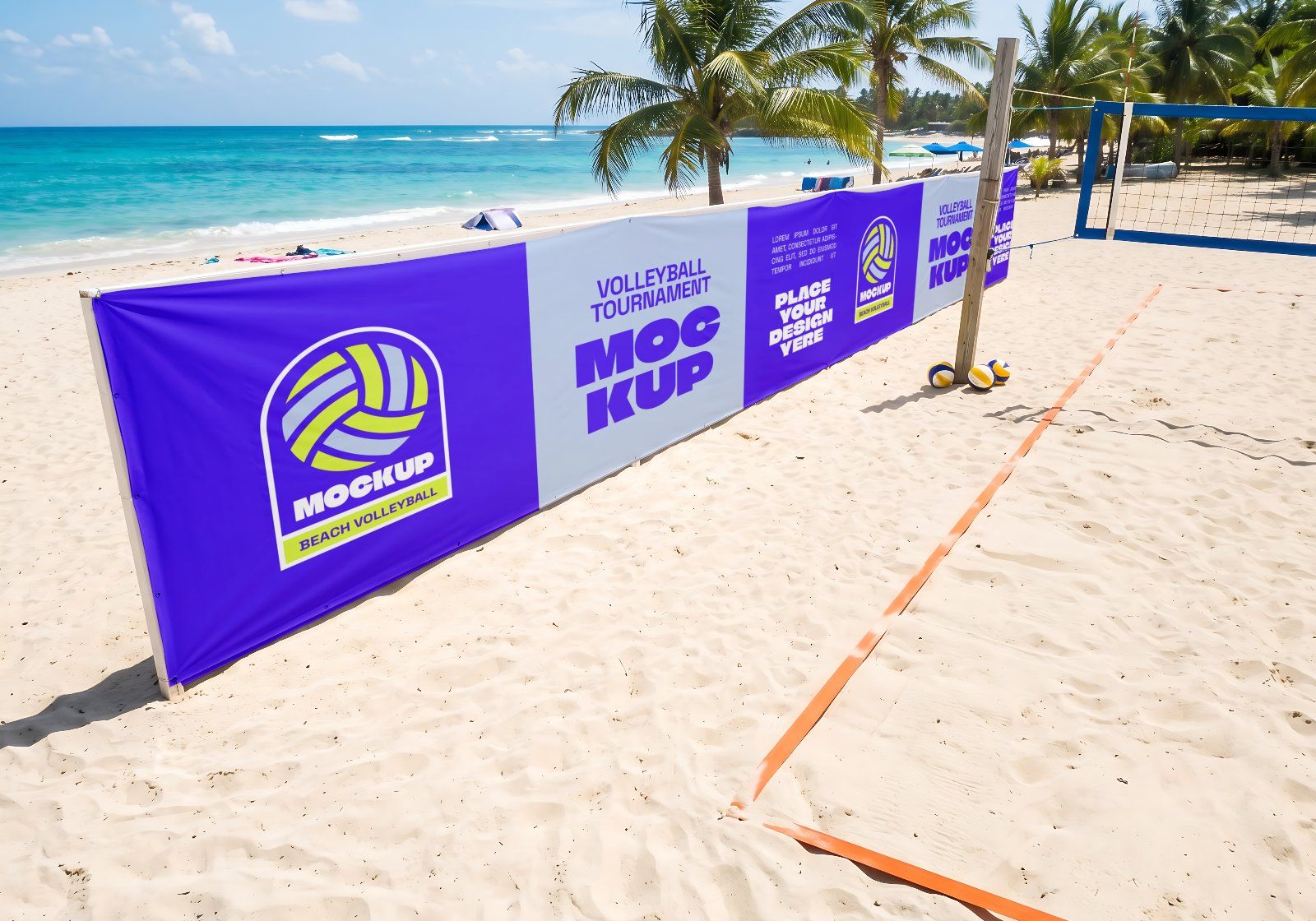 Premium Beach Volley & Summer Sports Branding Mockup Bundle – 15 Aesthetic PSD Scenes for Athletic I — image 14