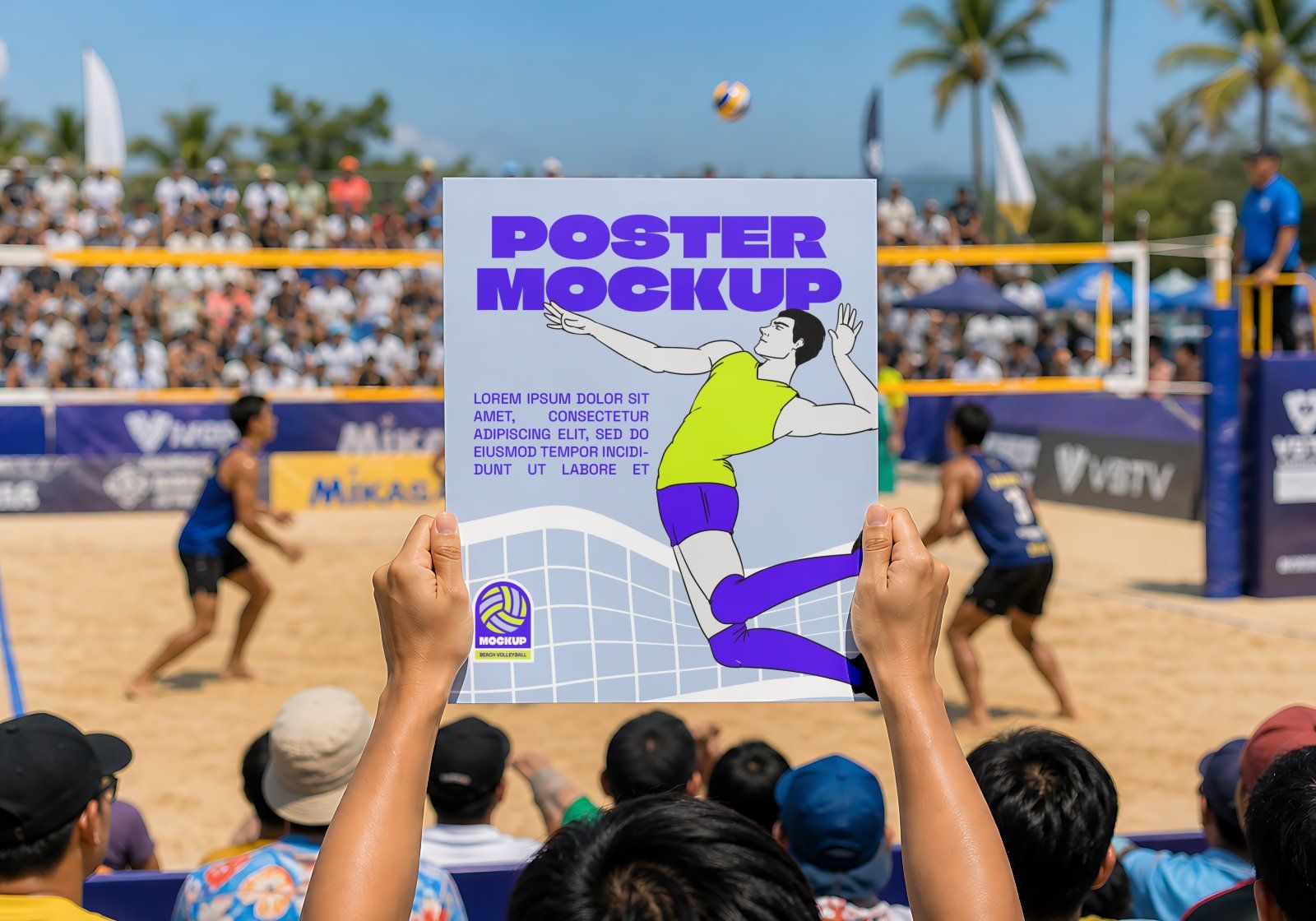Premium Beach Volley & Summer Sports Branding Mockup Bundle – 15 Aesthetic PSD Scenes for Athletic I — image 15