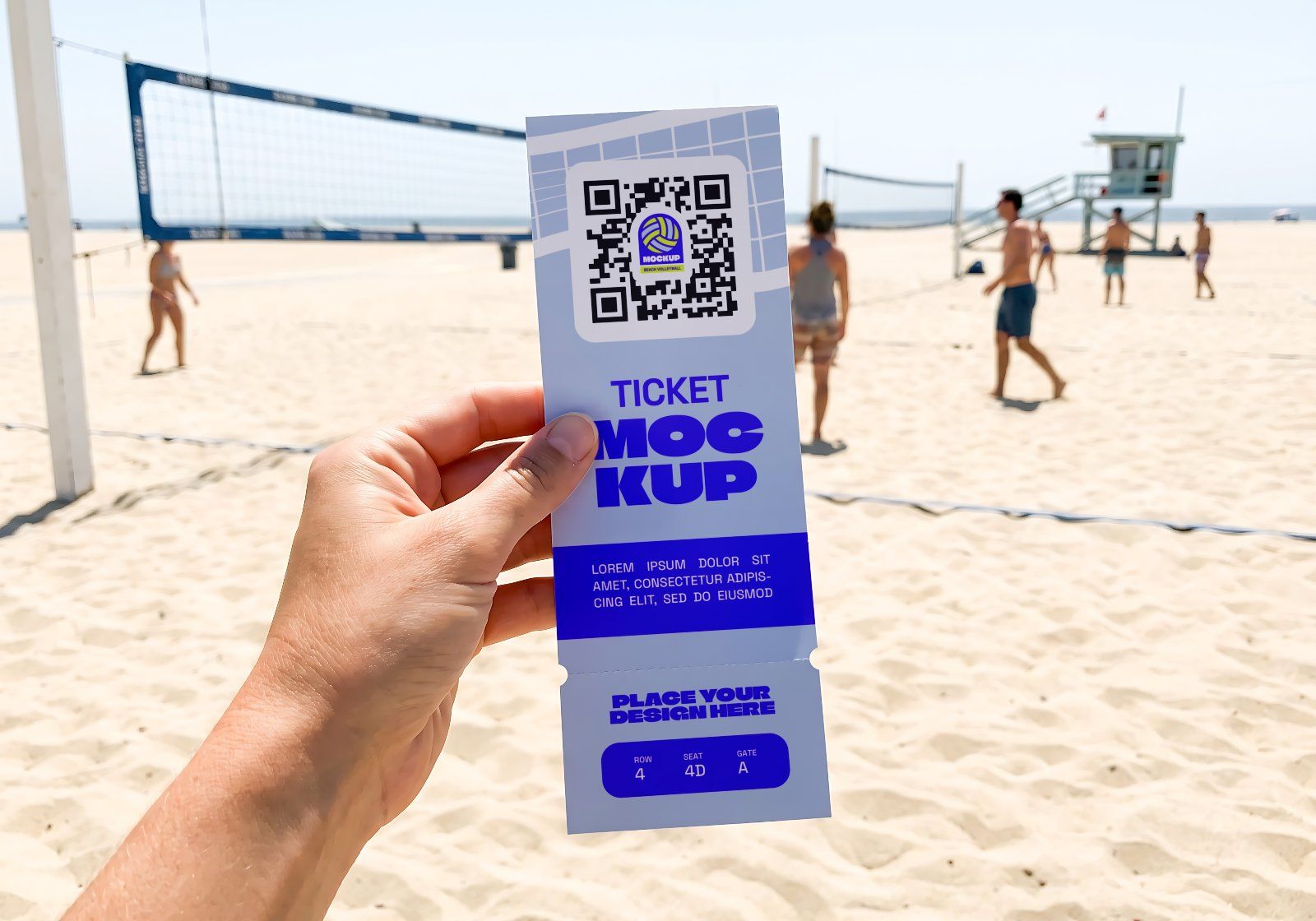 Premium Beach Volley & Summer Sports Branding Mockup Bundle – 15 Aesthetic PSD Scenes for Athletic I — image 10