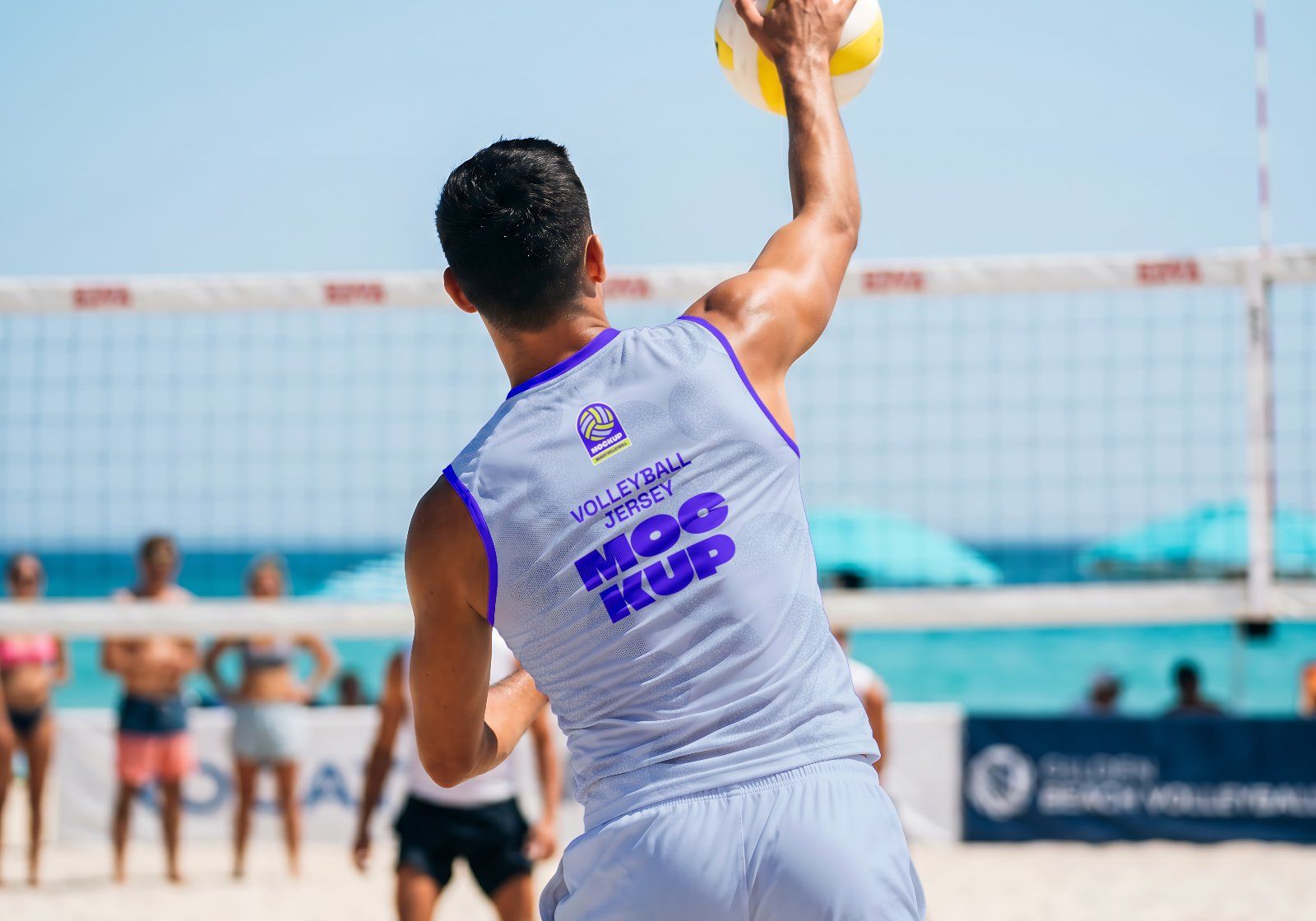 Premium Beach Volley & Summer Sports Branding Mockup Bundle – 15 Aesthetic PSD Scenes for Athletic I — image 6