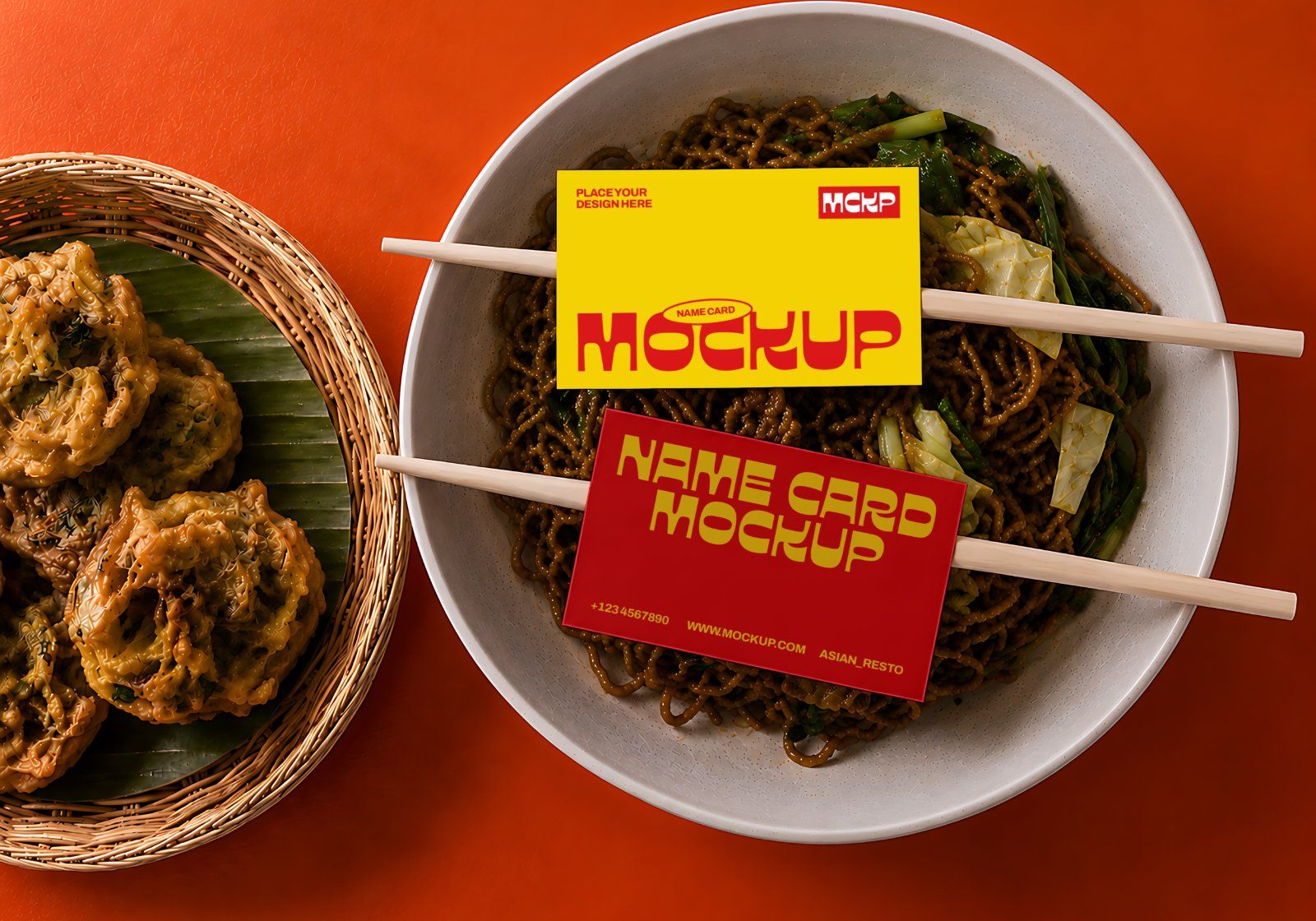 Premium Asian Restaurant Branding Mockup Bundle – 15 Aesthetic PSD Scenes for Cafe, Diner & Food Pac — image 13
