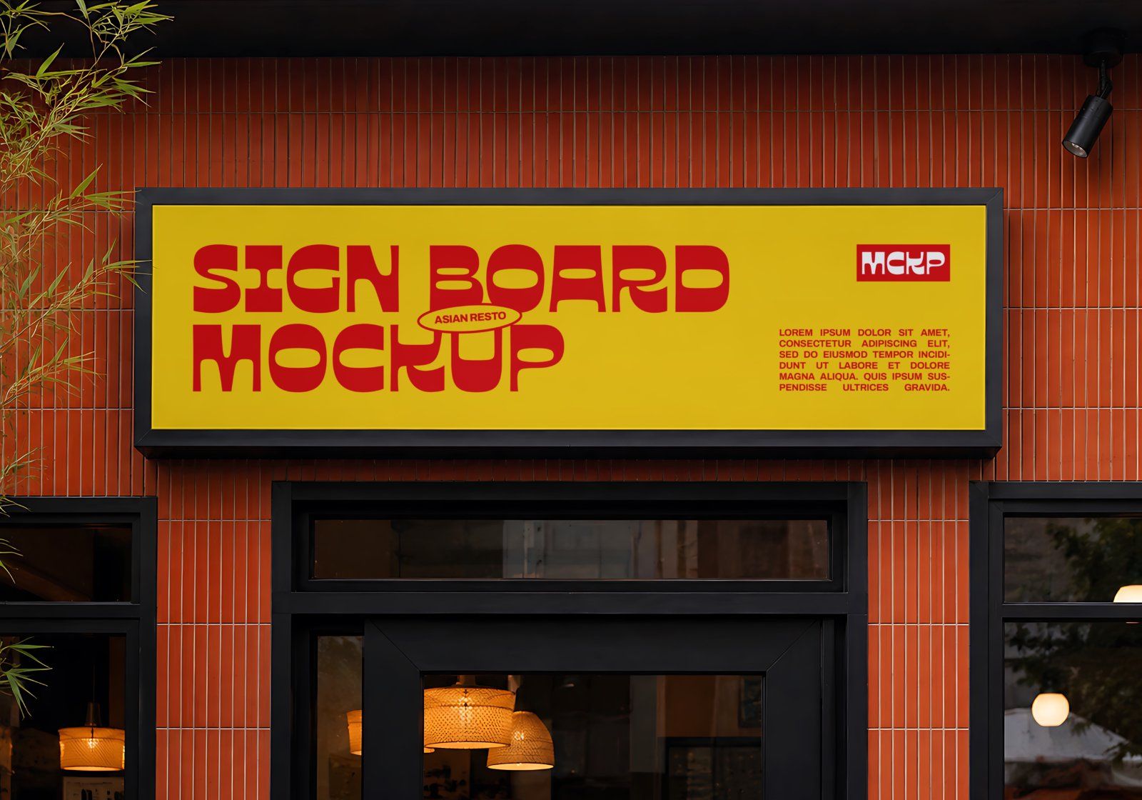 Premium Asian Restaurant Branding Mockup Bundle – 15 Aesthetic PSD Scenes for Cafe, Diner & Food Pac — image 11