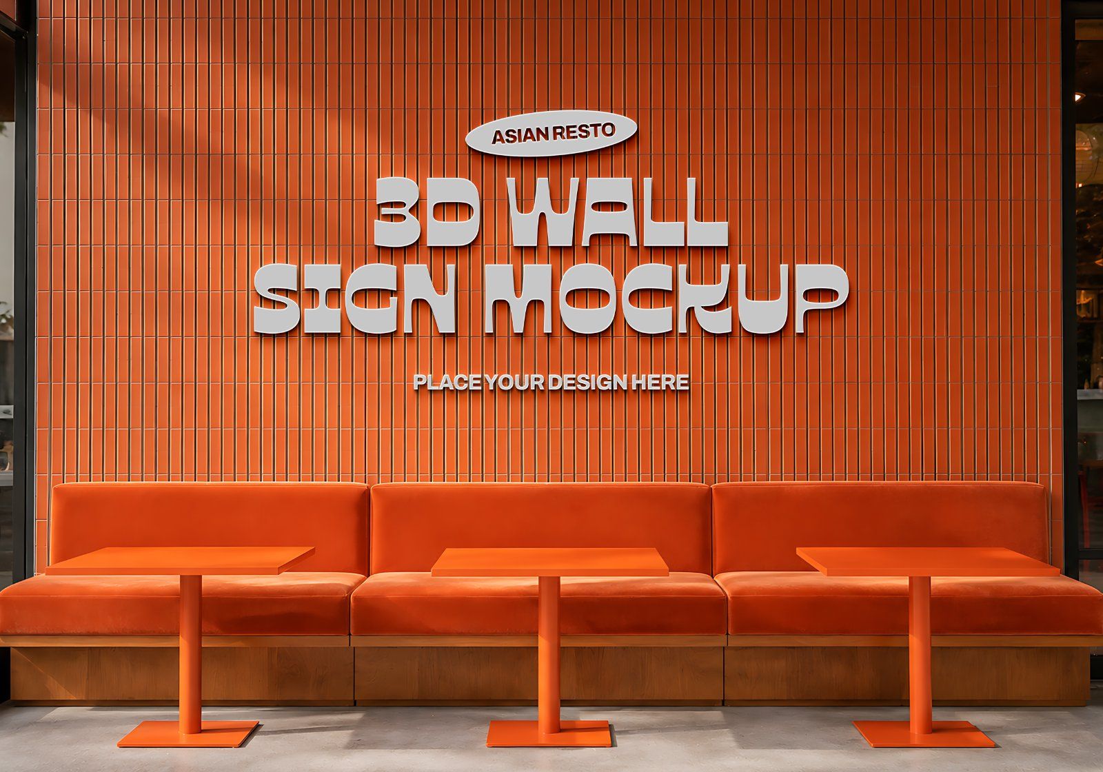 Premium Asian Restaurant Branding Mockup Bundle – 15 Aesthetic PSD Scenes for Cafe, Diner & Food Pac — image 7